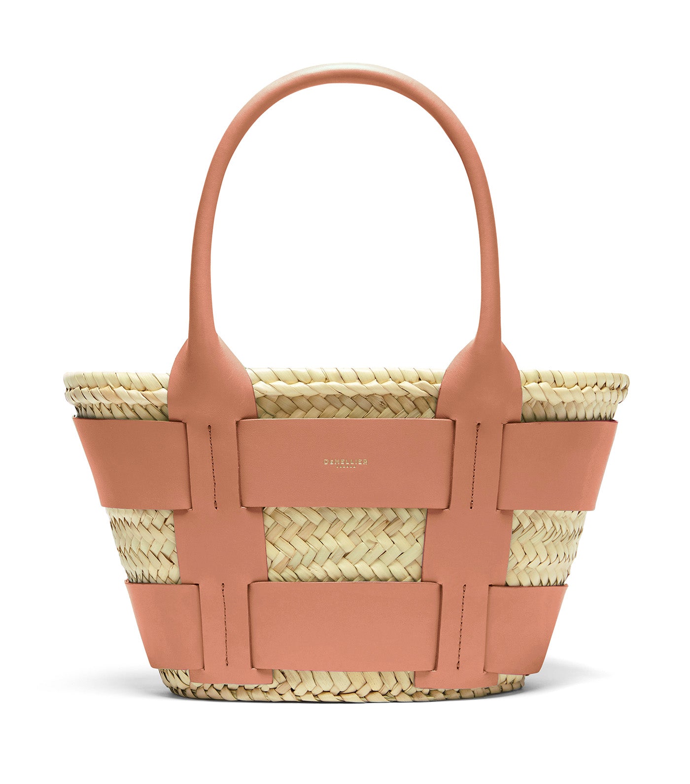 Mini Santorini Handbag Natural/Coral