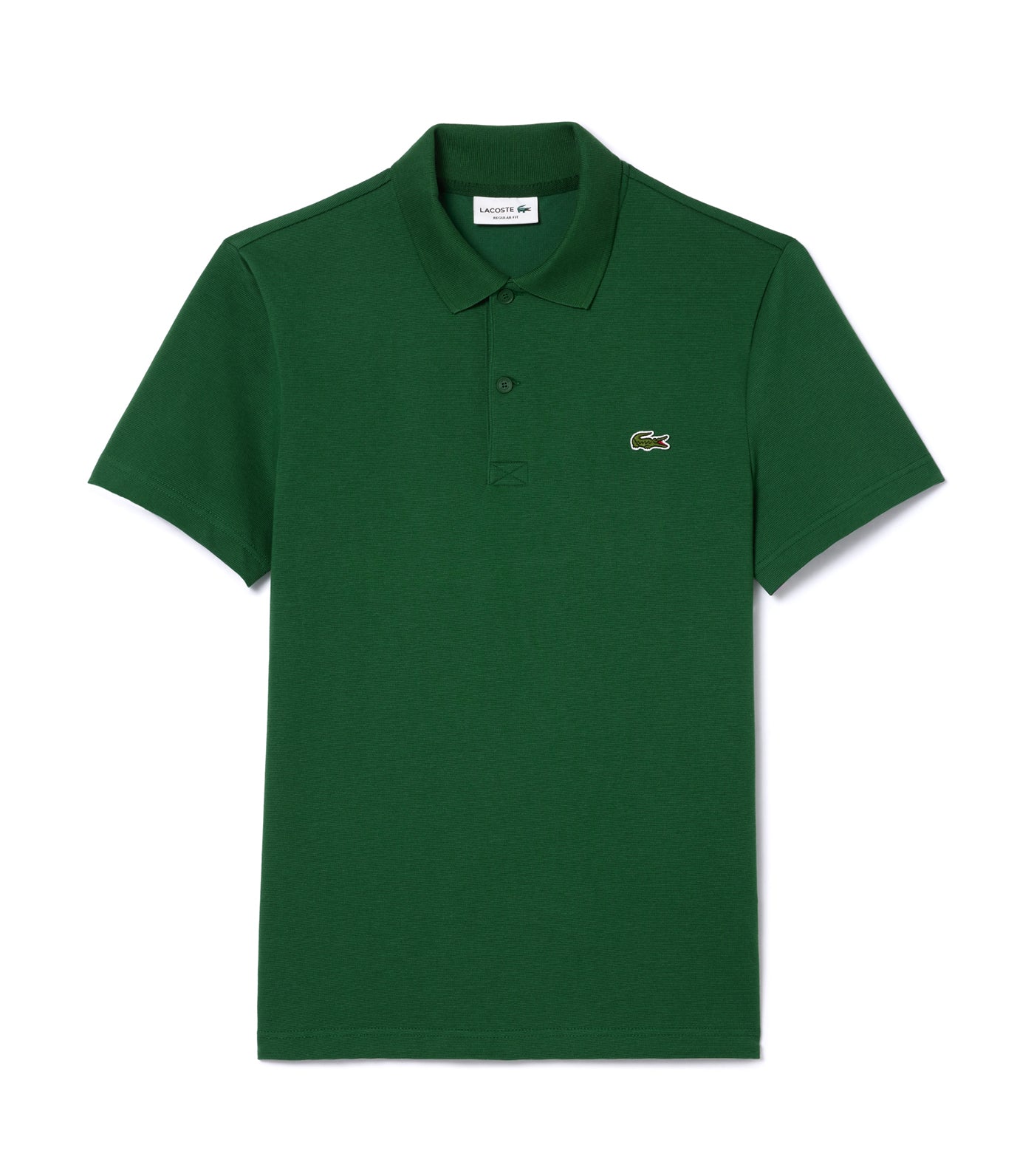 Regular Fit Cotton Polo Shirt Green