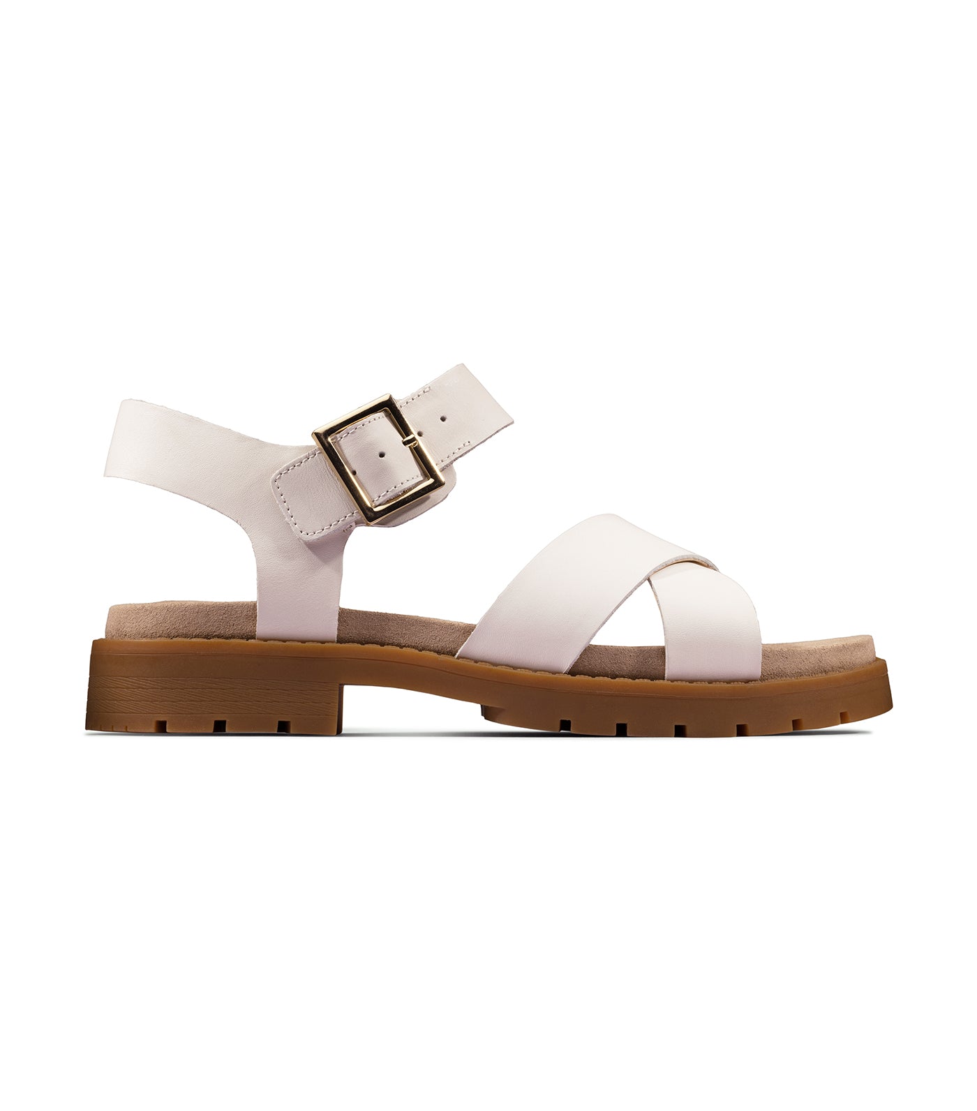 Womens Sandals Clarks Orinoco Strap Clarks Orinoco Strap White