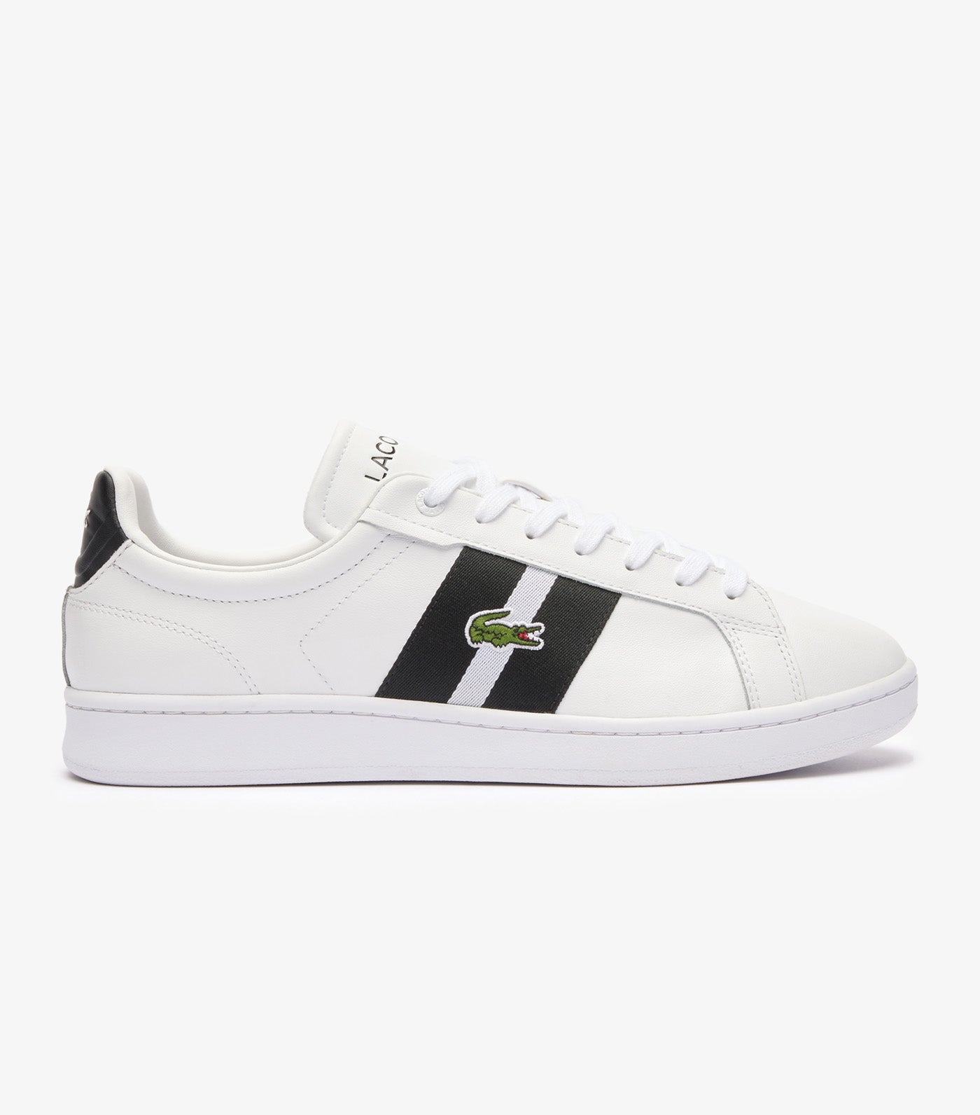 Men's Carnaby Pro CGR Bar Leather Trainers White/Black