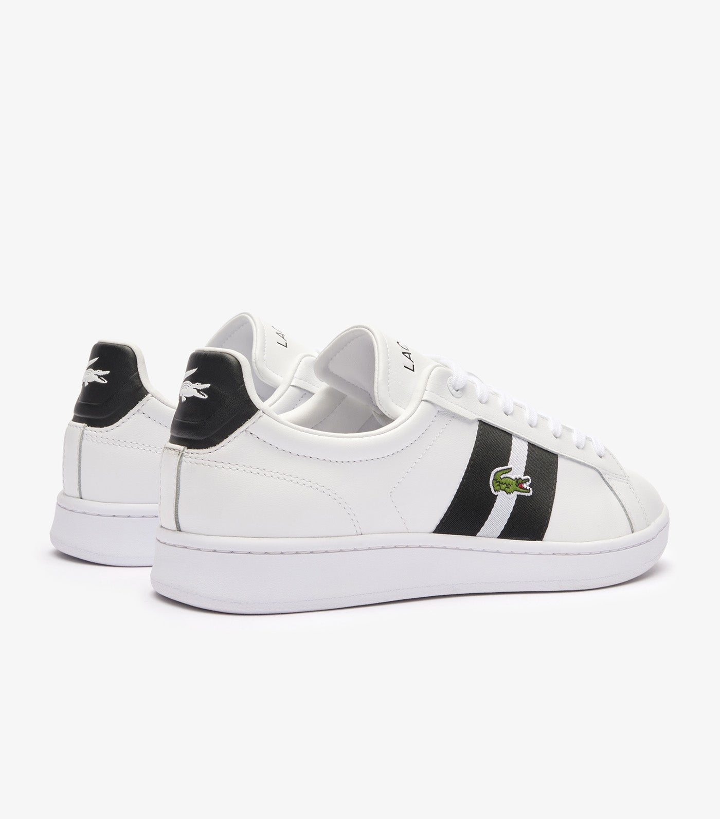 Men's Carnaby Pro CGR Bar Leather Trainers White/Black