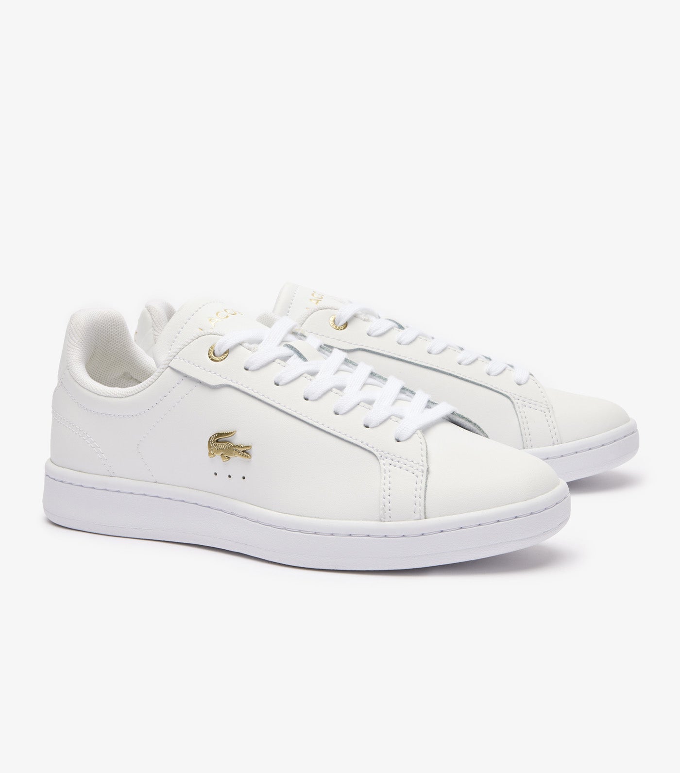 Women's Carnaby Pro Leather Trainers White/Gold