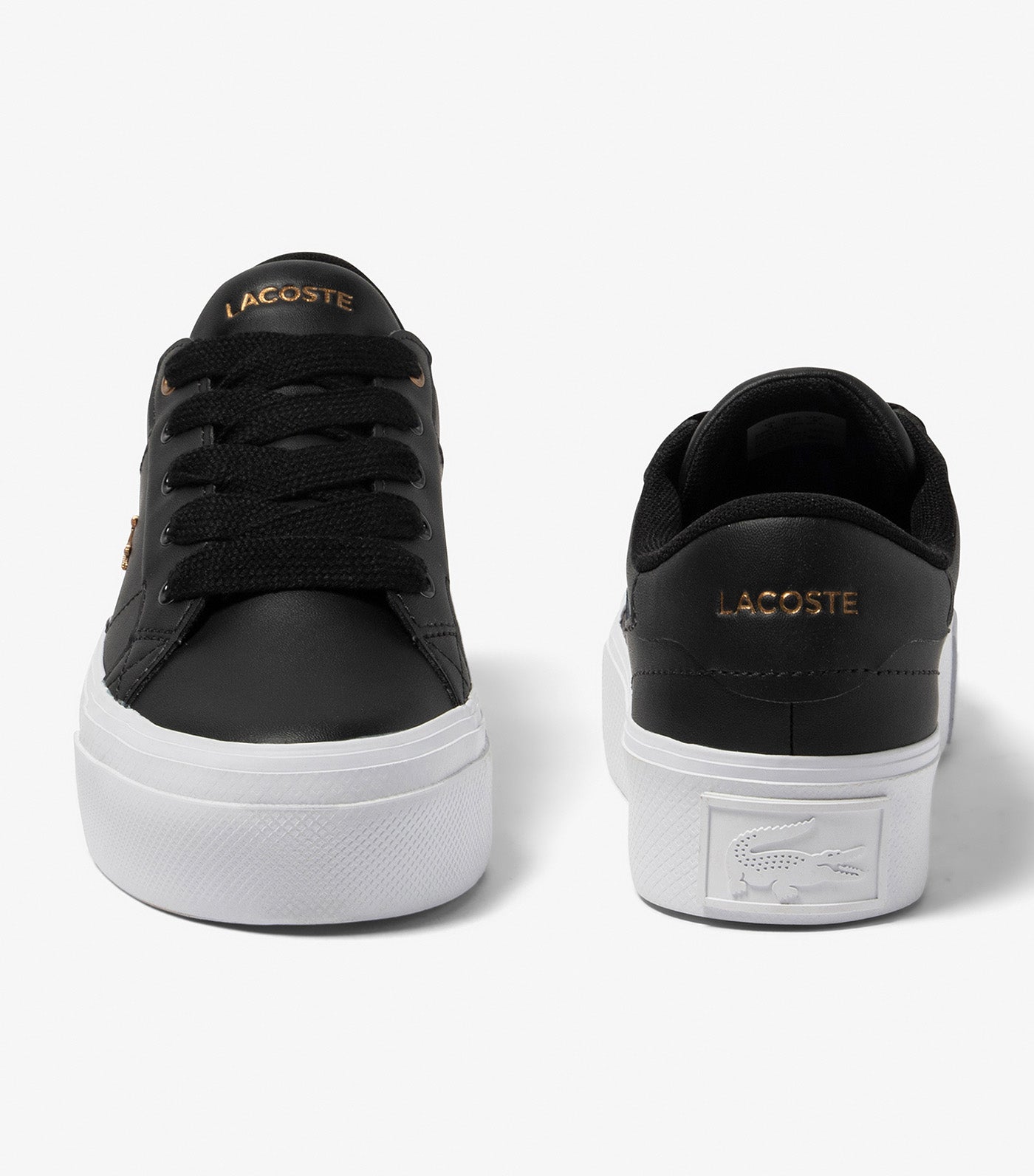 Lacoste ziane leather trainers online