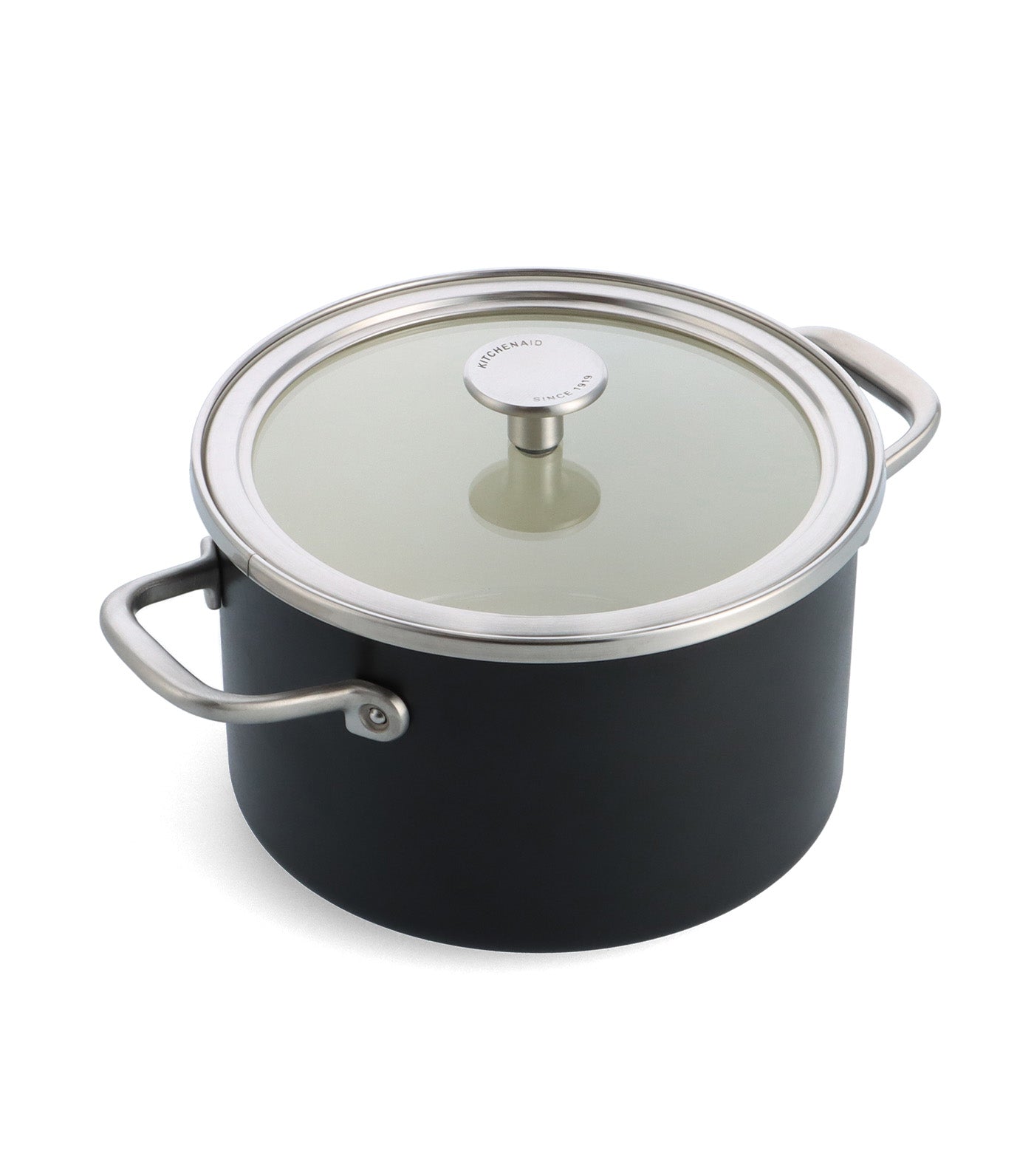 Steel Core Enamel Covered Casserole Matte Black