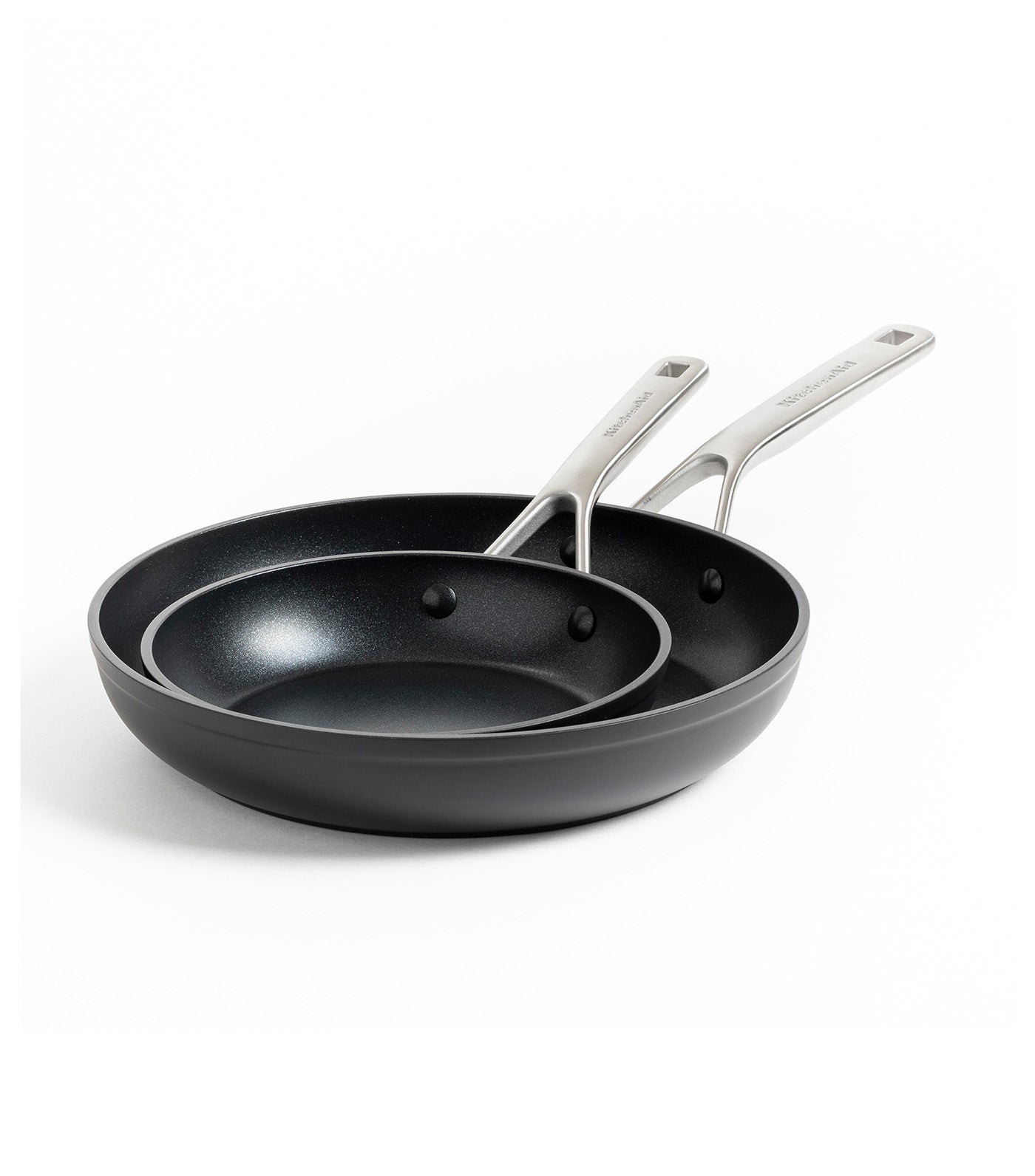 Forged Hardened Aluminum Fry Pan - Set of 2 (20cm, 28cm)