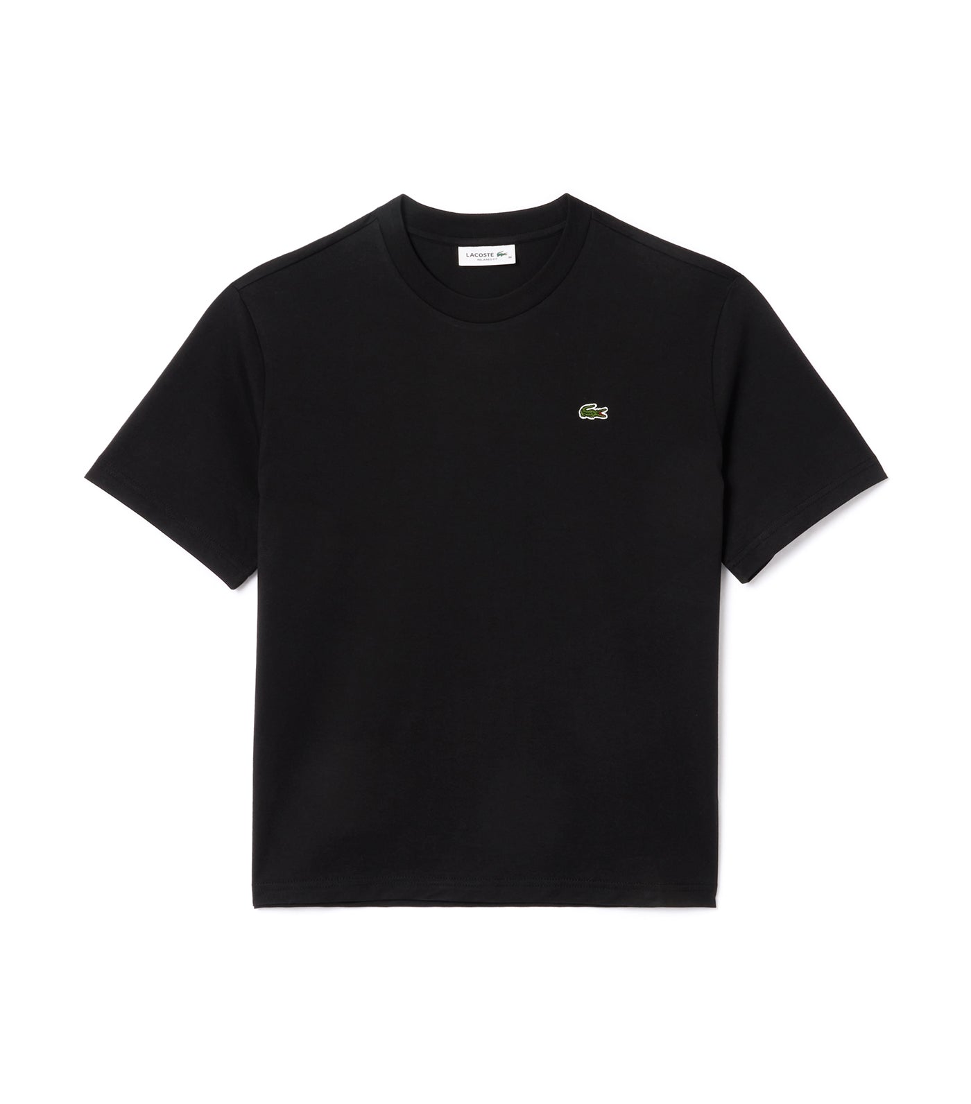 Relaxed Fit Lightweight Cotton Pima Jersey T-Shirt Black