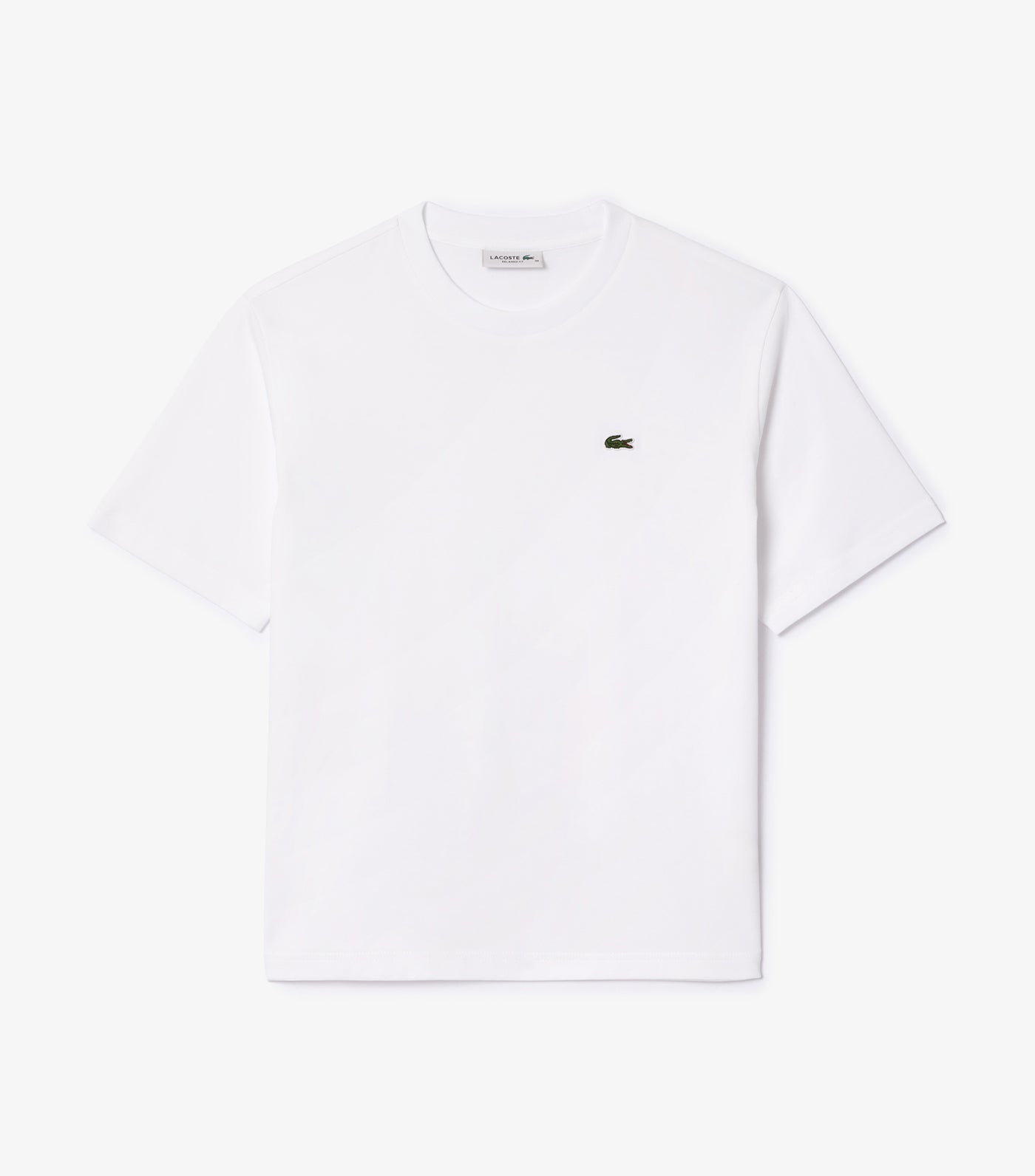 Relaxed Fit Lightweight Cotton Pima Jersey T-Shirt White
