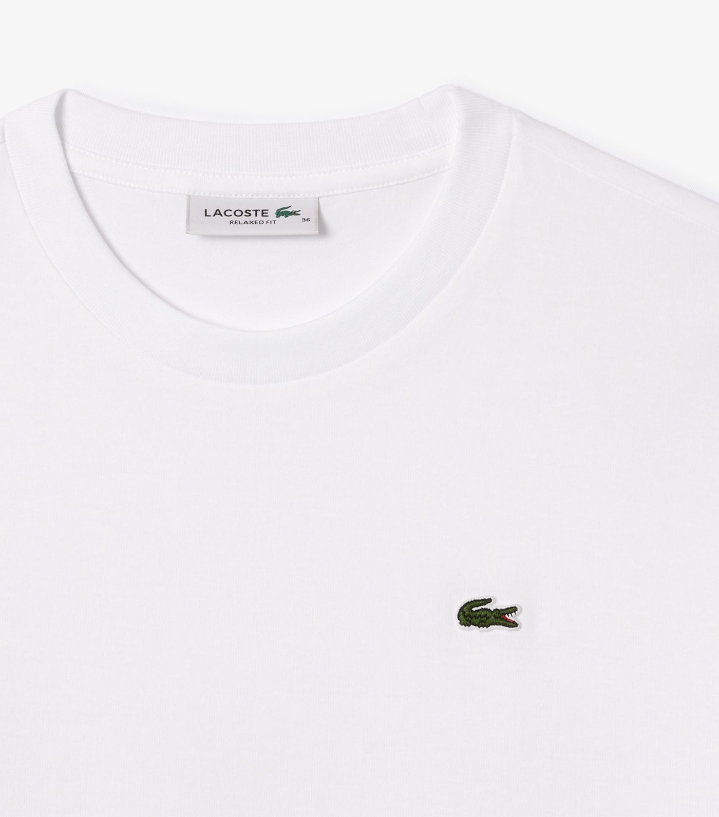 Relaxed Fit Lightweight Cotton Pima Jersey T-Shirt White