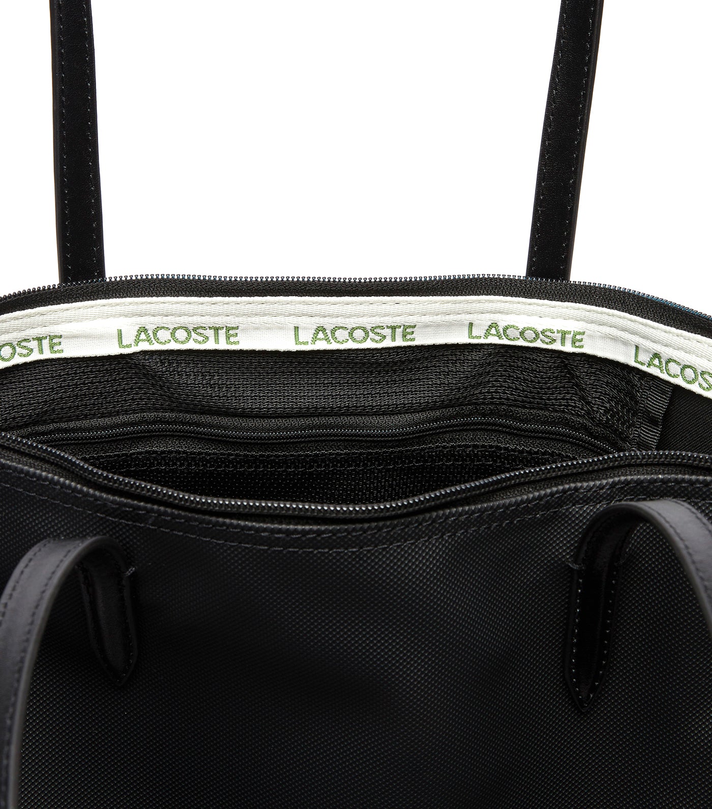Women's L.12.12 Concept Vertical Zip Tote Bag Black