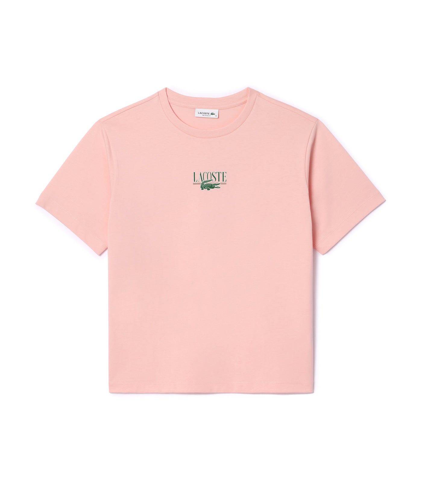 Lacoste Print Cotton Jersey T-Shirt Waterlily