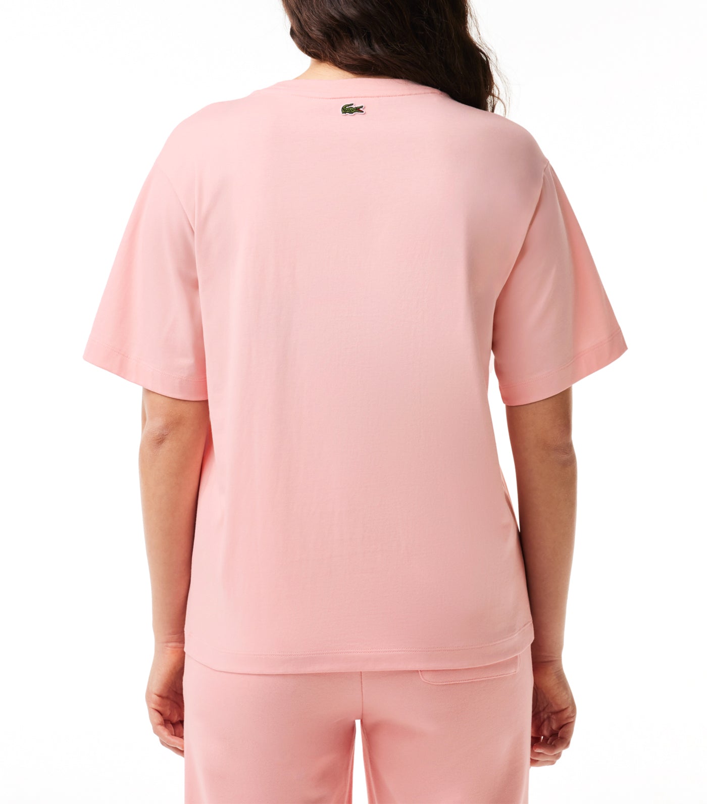 Lacoste Print Cotton Jersey T-Shirt Waterlily