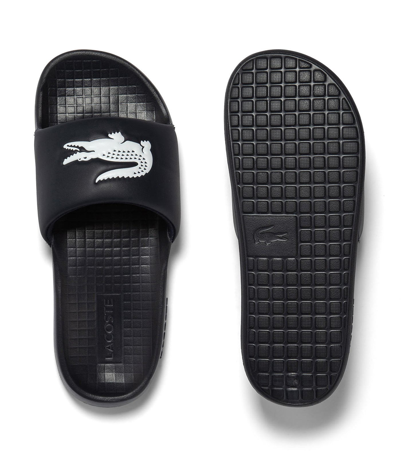 Lacoste sliders men hotsell