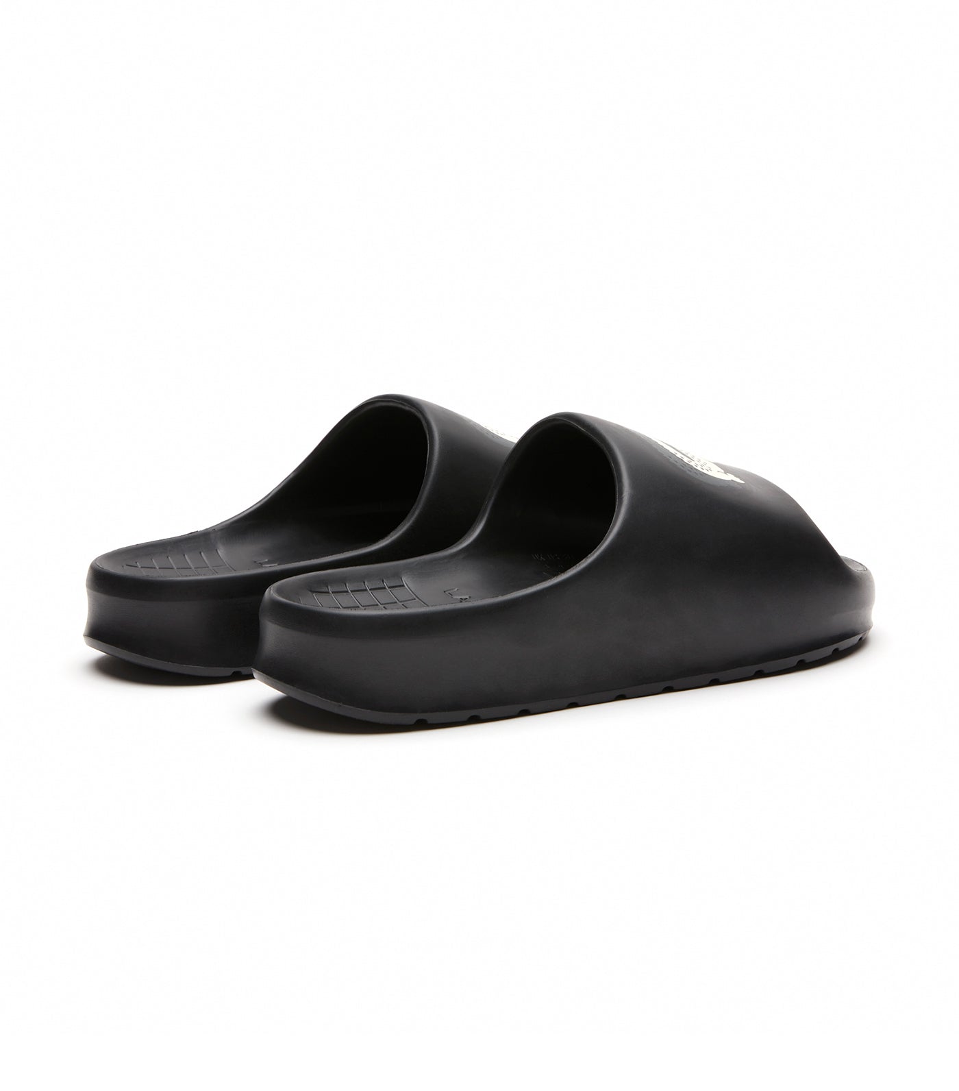 Men's Lacoste Serve Slide 2.0 Evo Synthetic Slides Black/Off White
