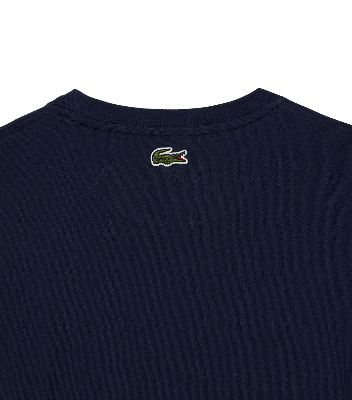 Iconic Print Cotton Jersey T-Shirt Navy Blue