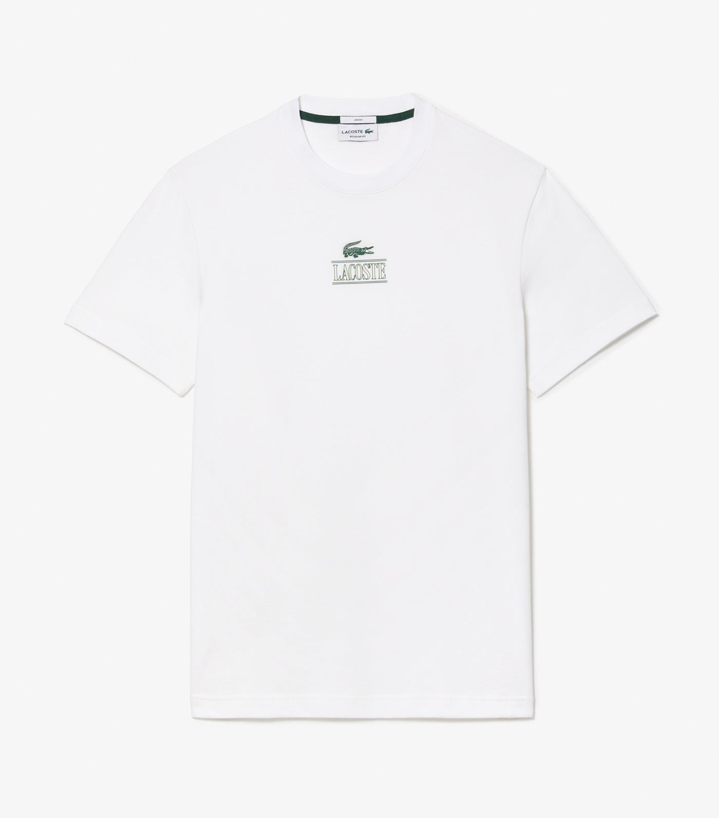 Iconic Print Cotton Jersey T-Shirt White