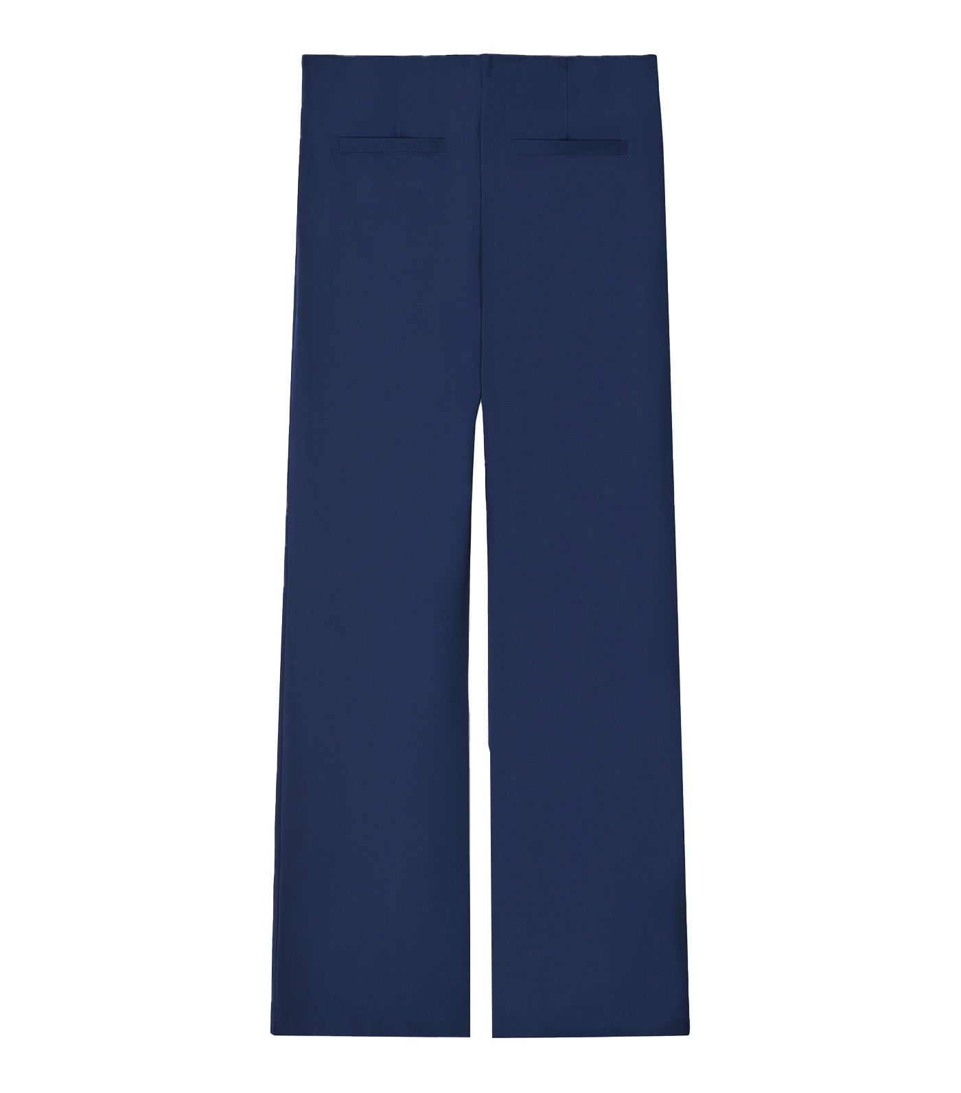 Ankle Trousers Navy Blue