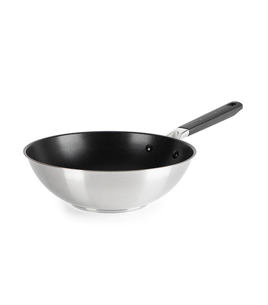 KitchenAid Classic Stainless Steel 3-Ply Open Wok