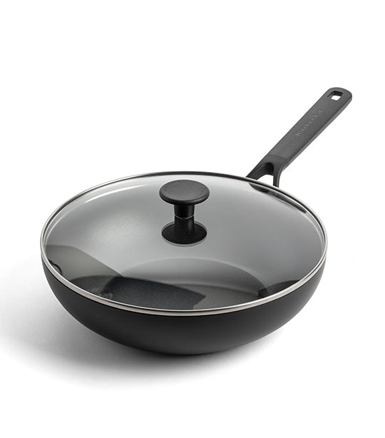 Classic Forged Aluminum Magneto Covered Wok