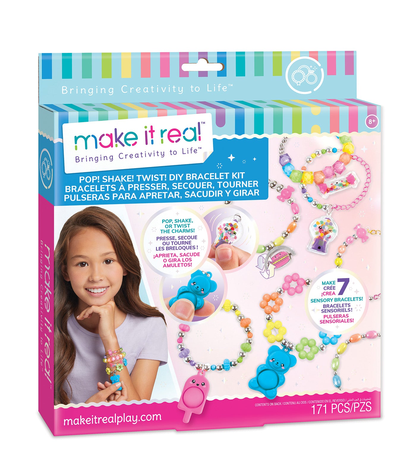 Pop! Shake! Twist! DIY Bracelet