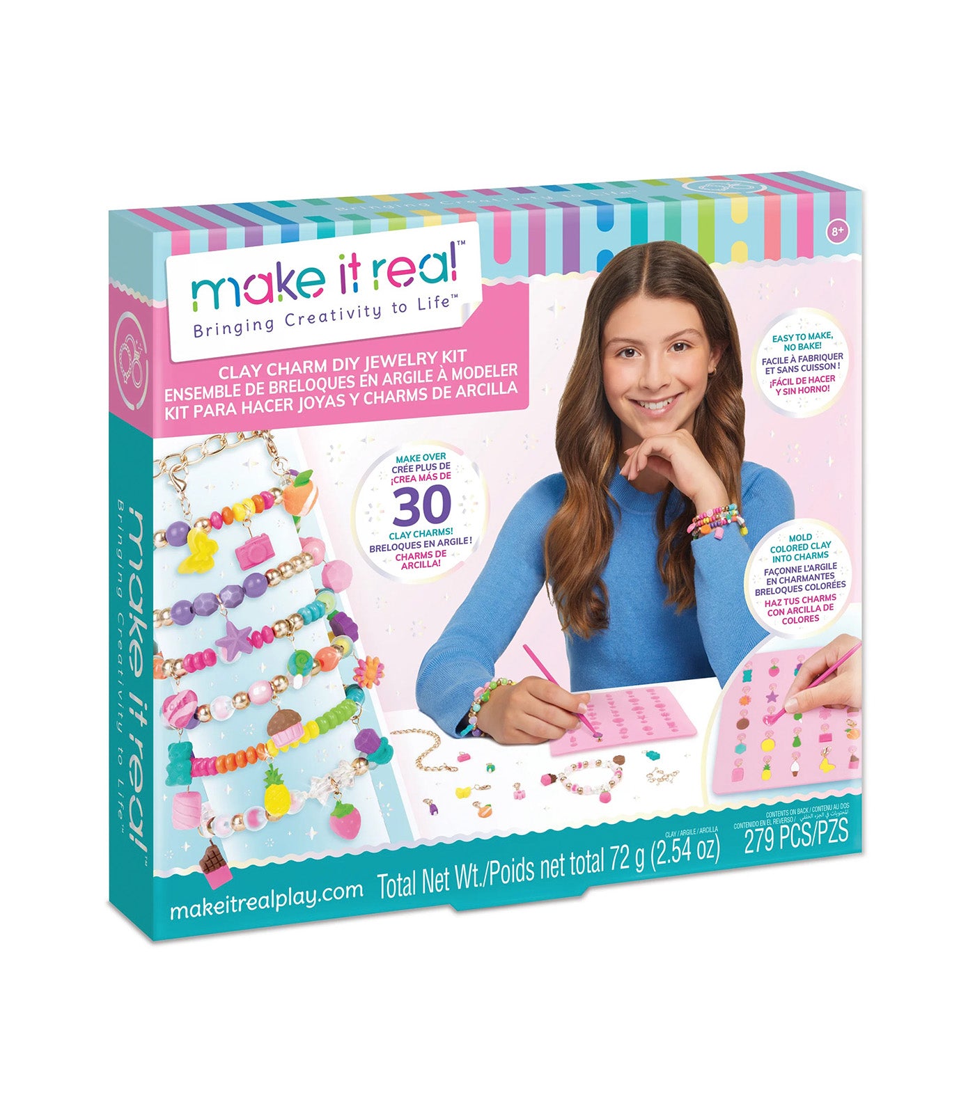 Clay Charm DIY Jewelry Kit