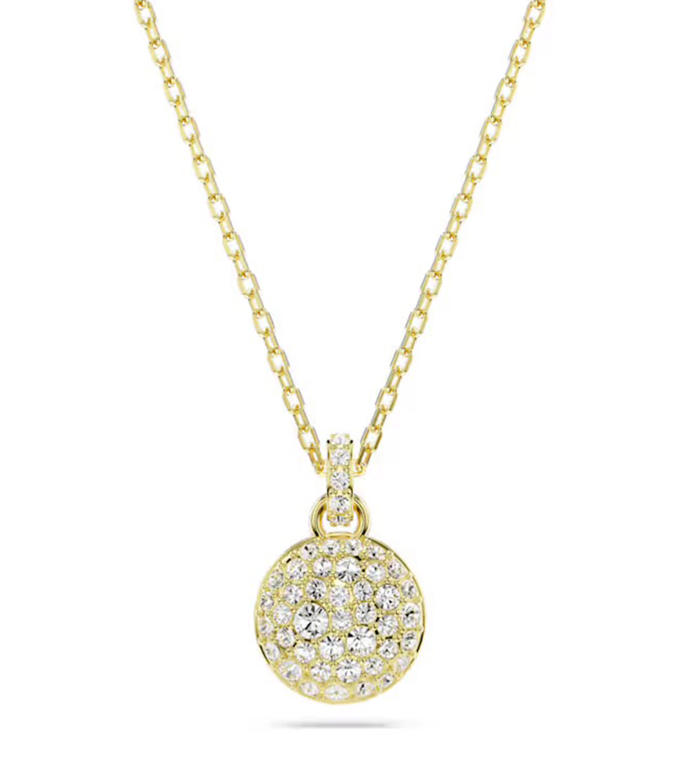 Sublima Pendant White, Gold-Tone Plated White