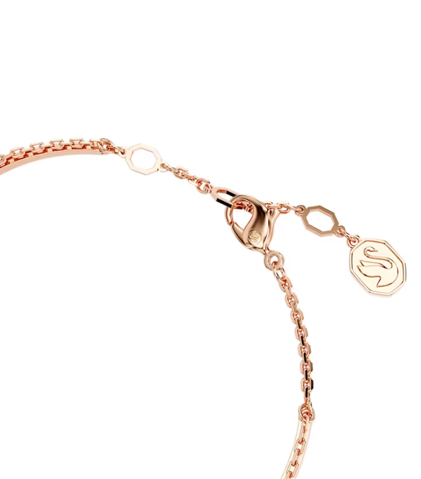 Meteora Bangle White Rose Gold-Tone Plated