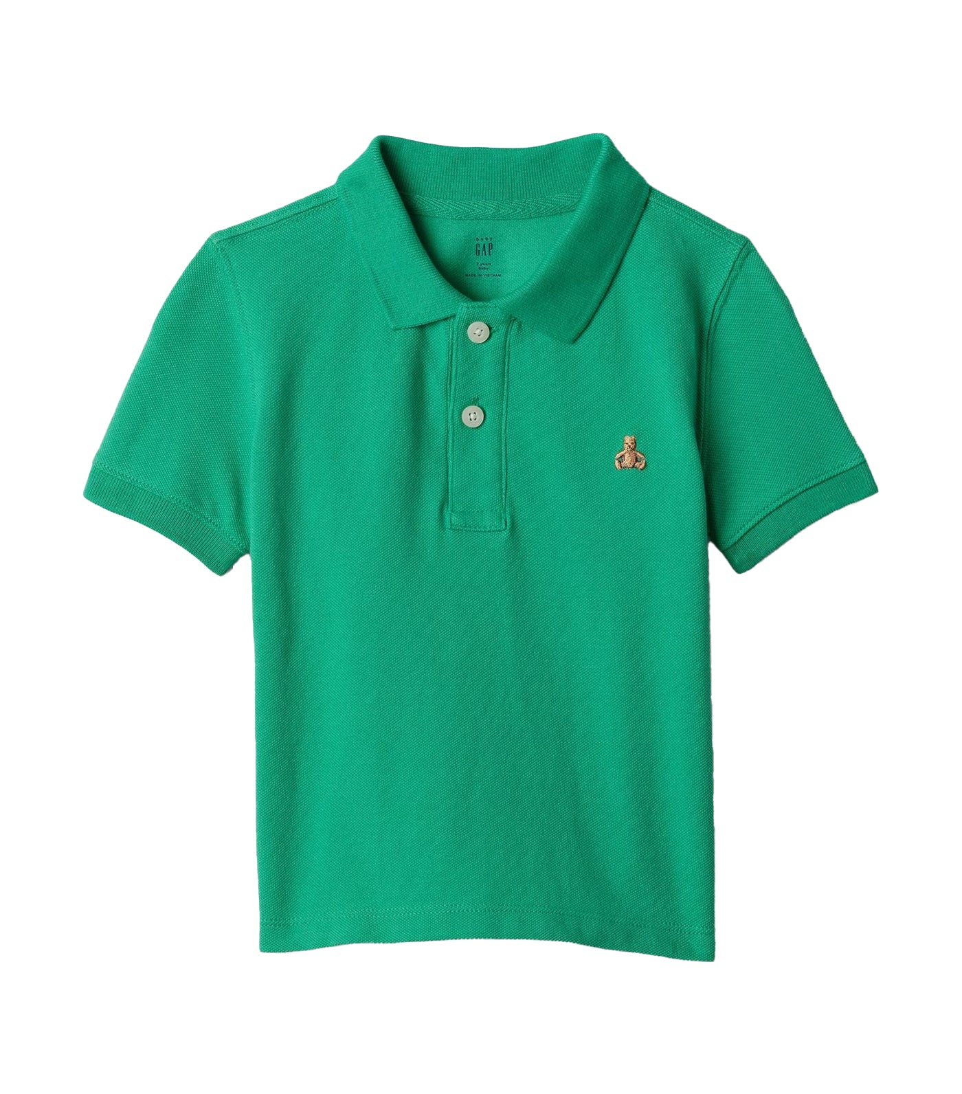 Toddler Polo T-Shirt Simply Green 17-5936