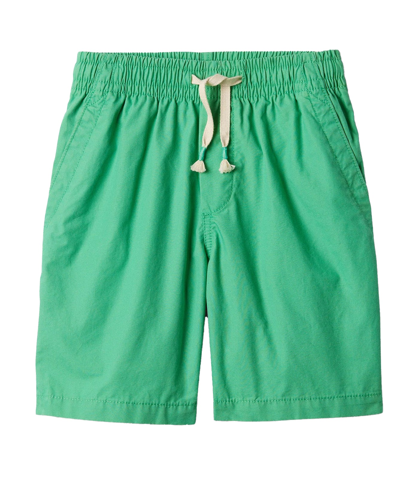 Kids Poplin Pull-On Shorts with Washwell Bright Meadow
