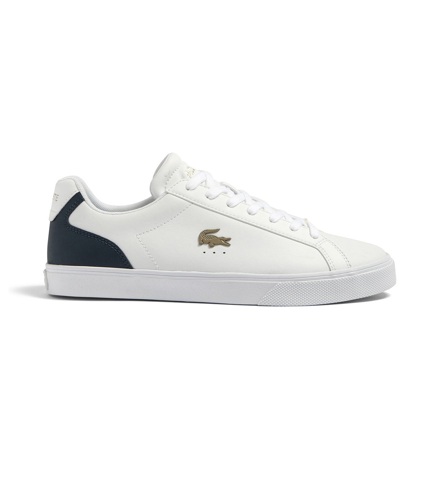 Men's Lacoste Lerond Pro Leather Trainers White/Navy