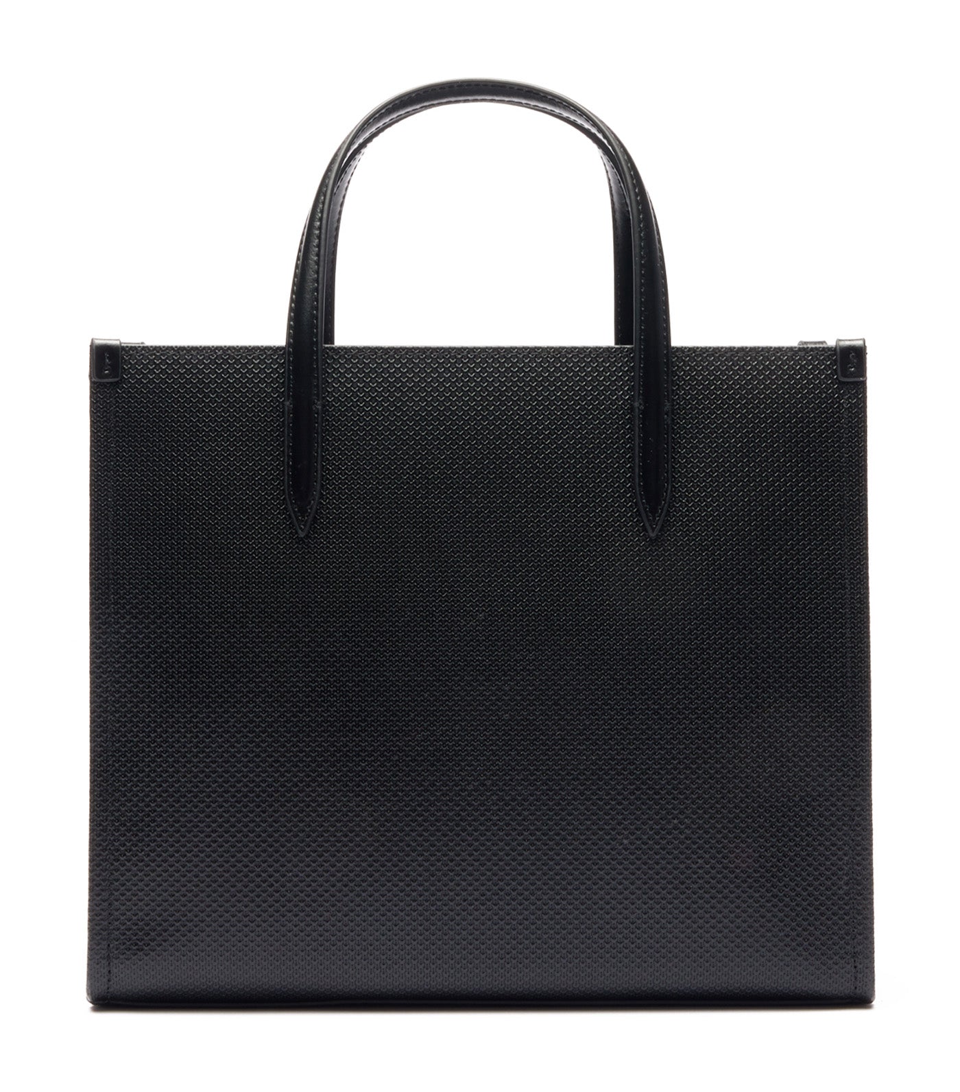 Small Chantaco Leather Tote Noir