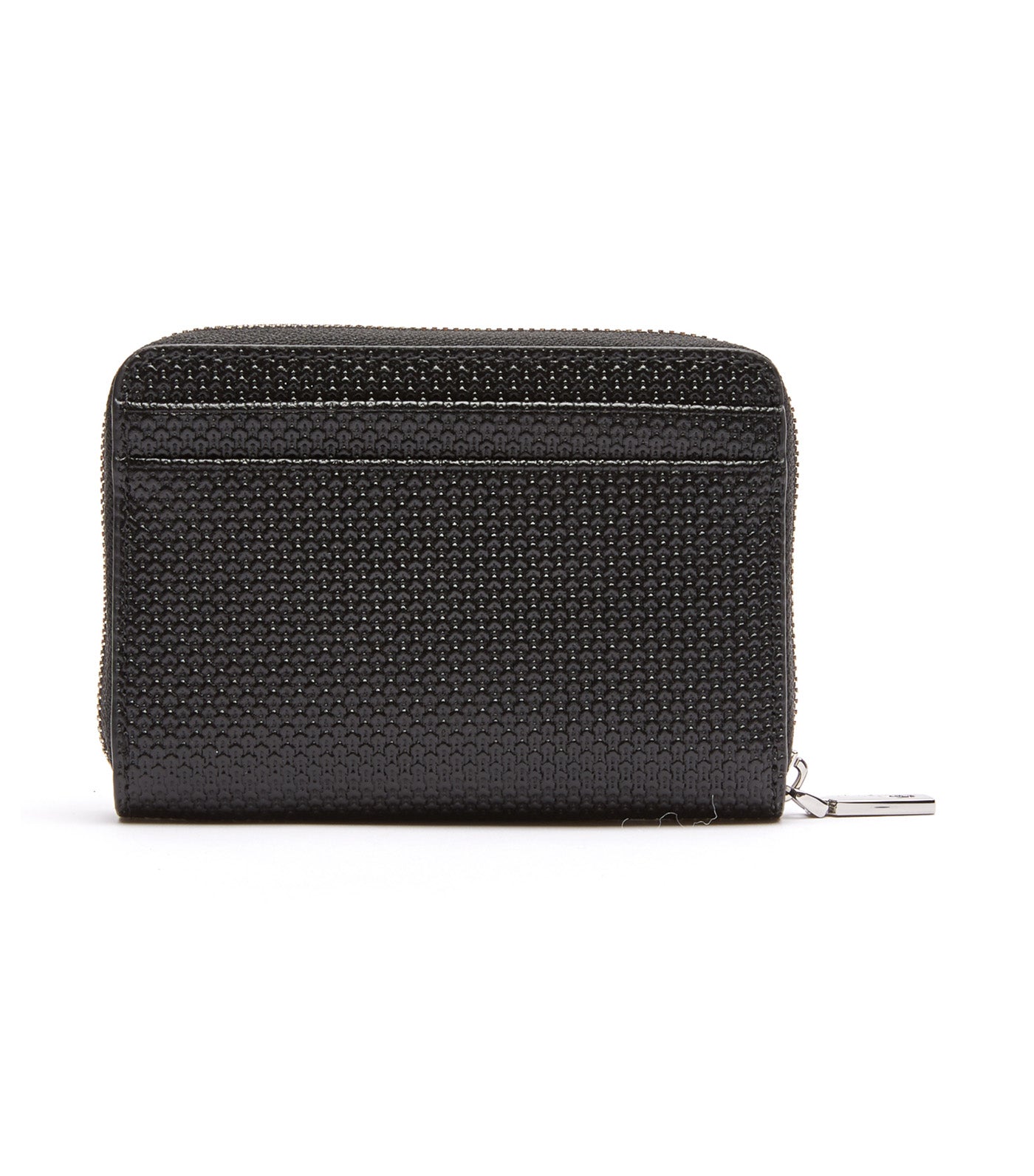 Unisex Chantaco Zippered Fine Leather Small Coin Pouch Noir