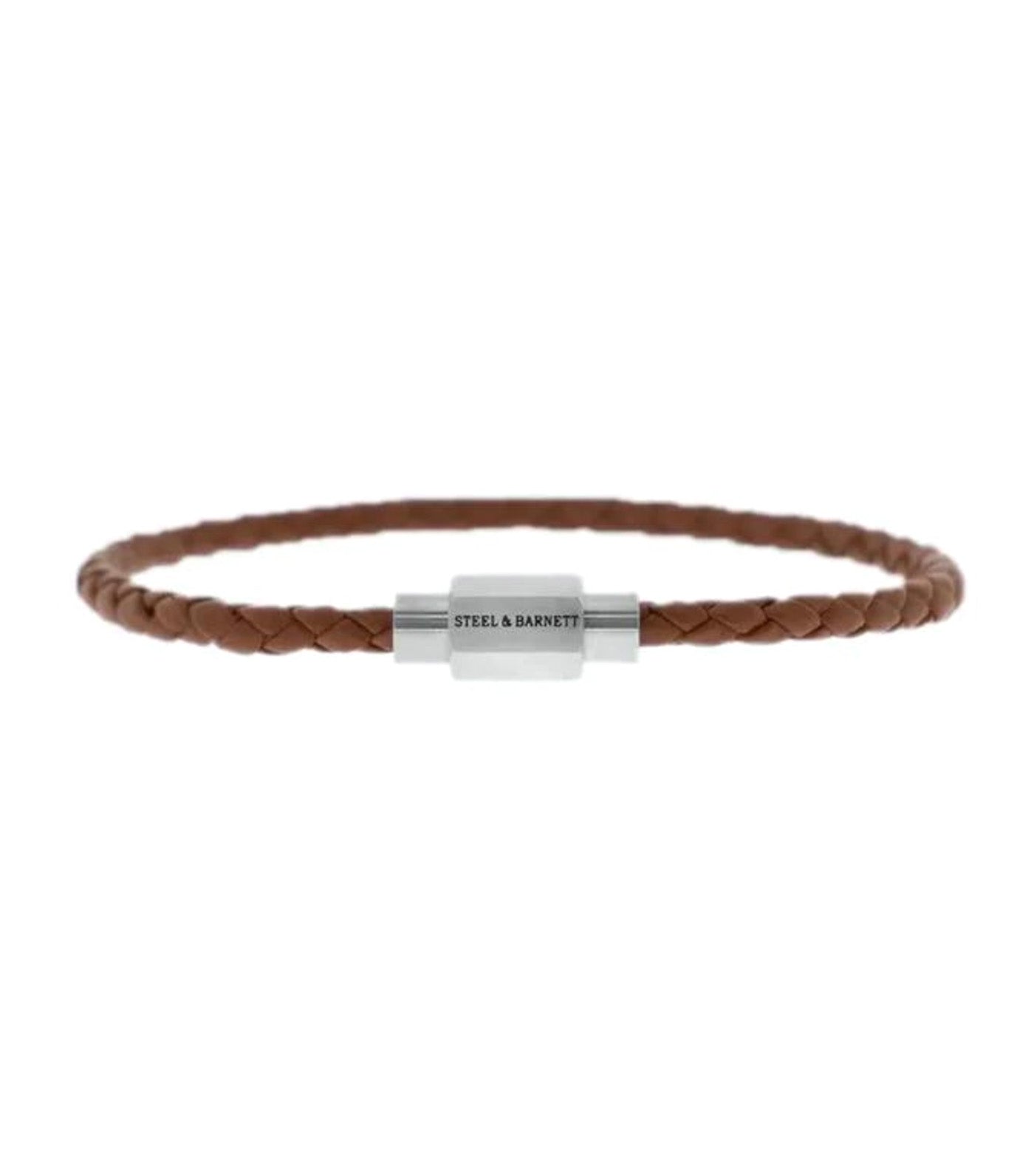 Luke Landon Nappa Leather Bracelet Peanut/Brown