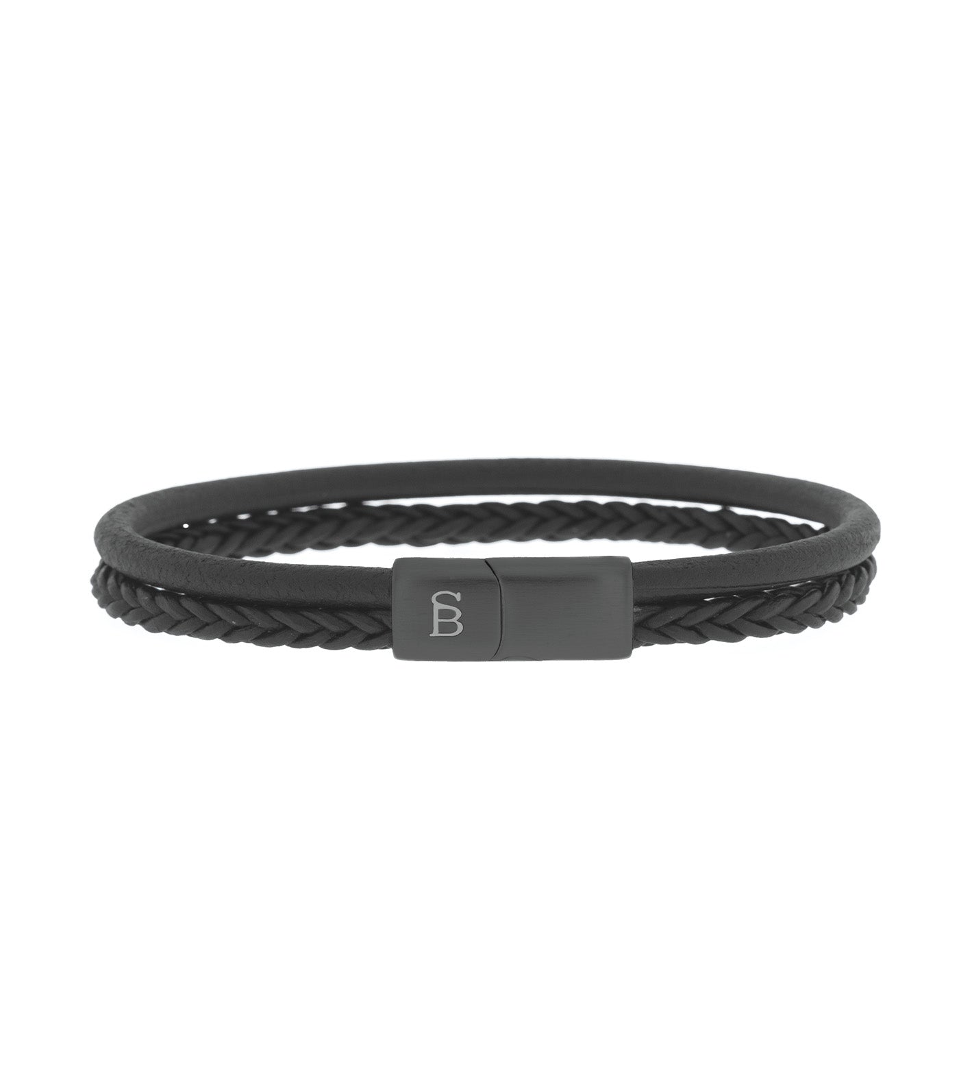 Black Edition Leather Bracelet Denby