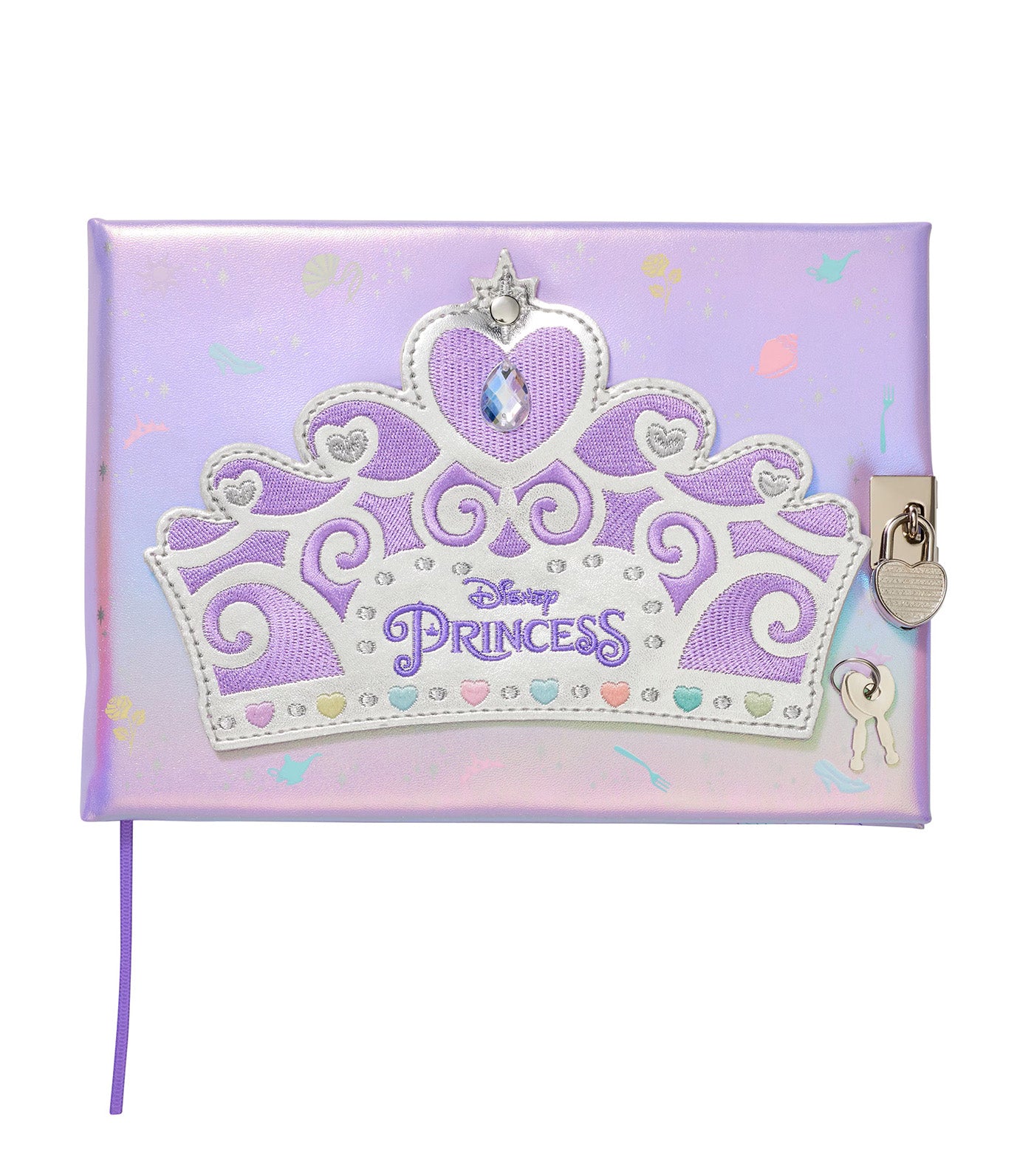 Disney Princess A5 Notebook Lilac