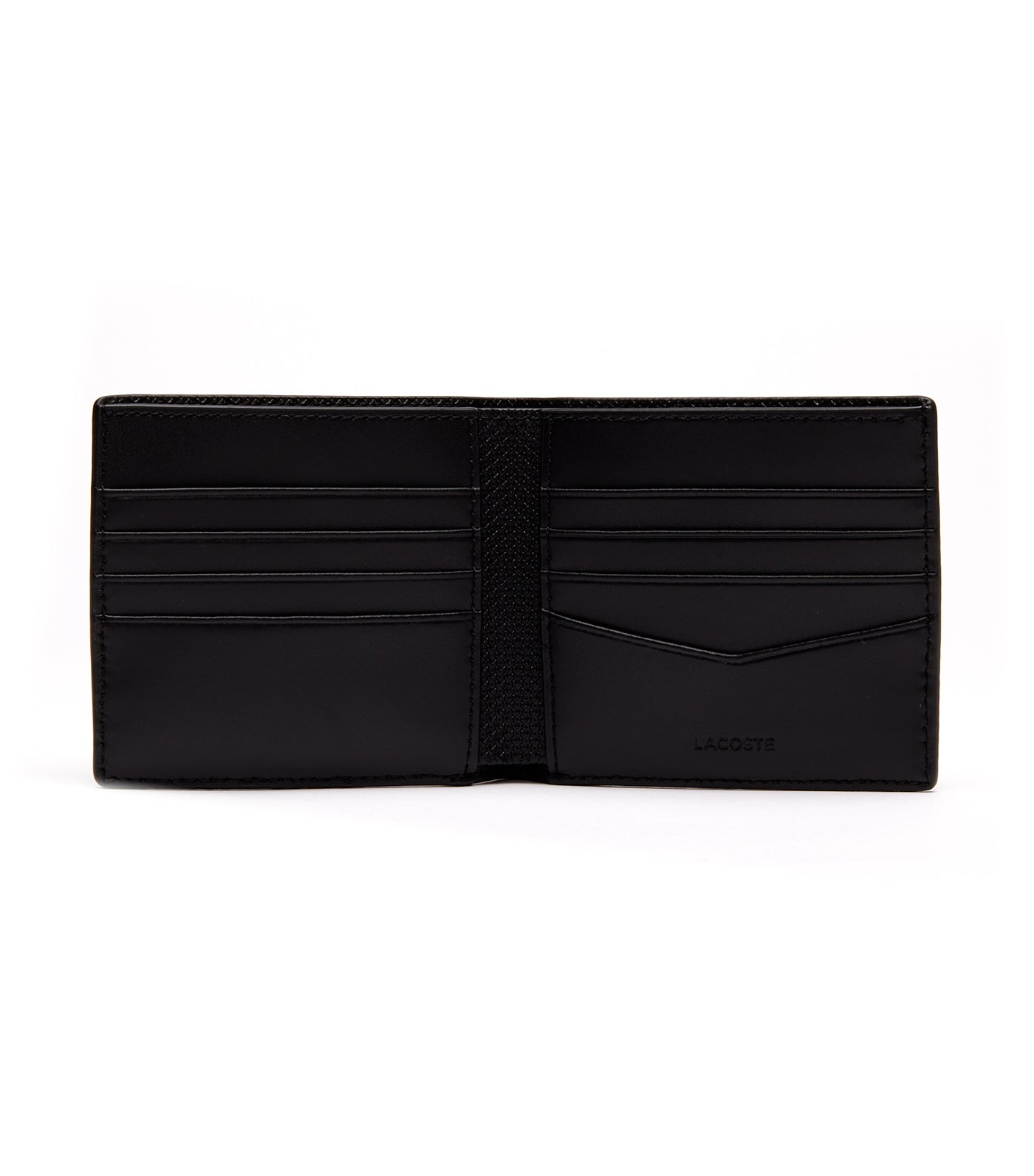 Men's Chantaco Leather Billfold With Card Slots and Holder Noir