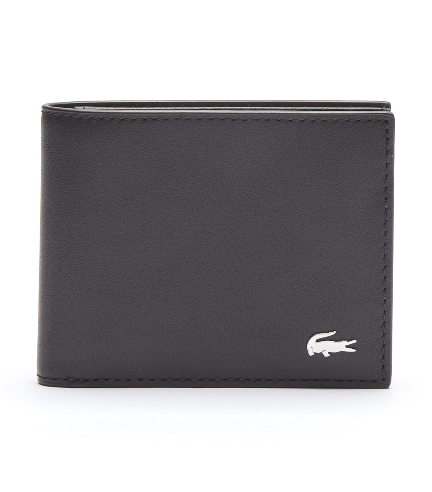 Men's Fitzgerald Billfold In Leather With ID Card Holder Black