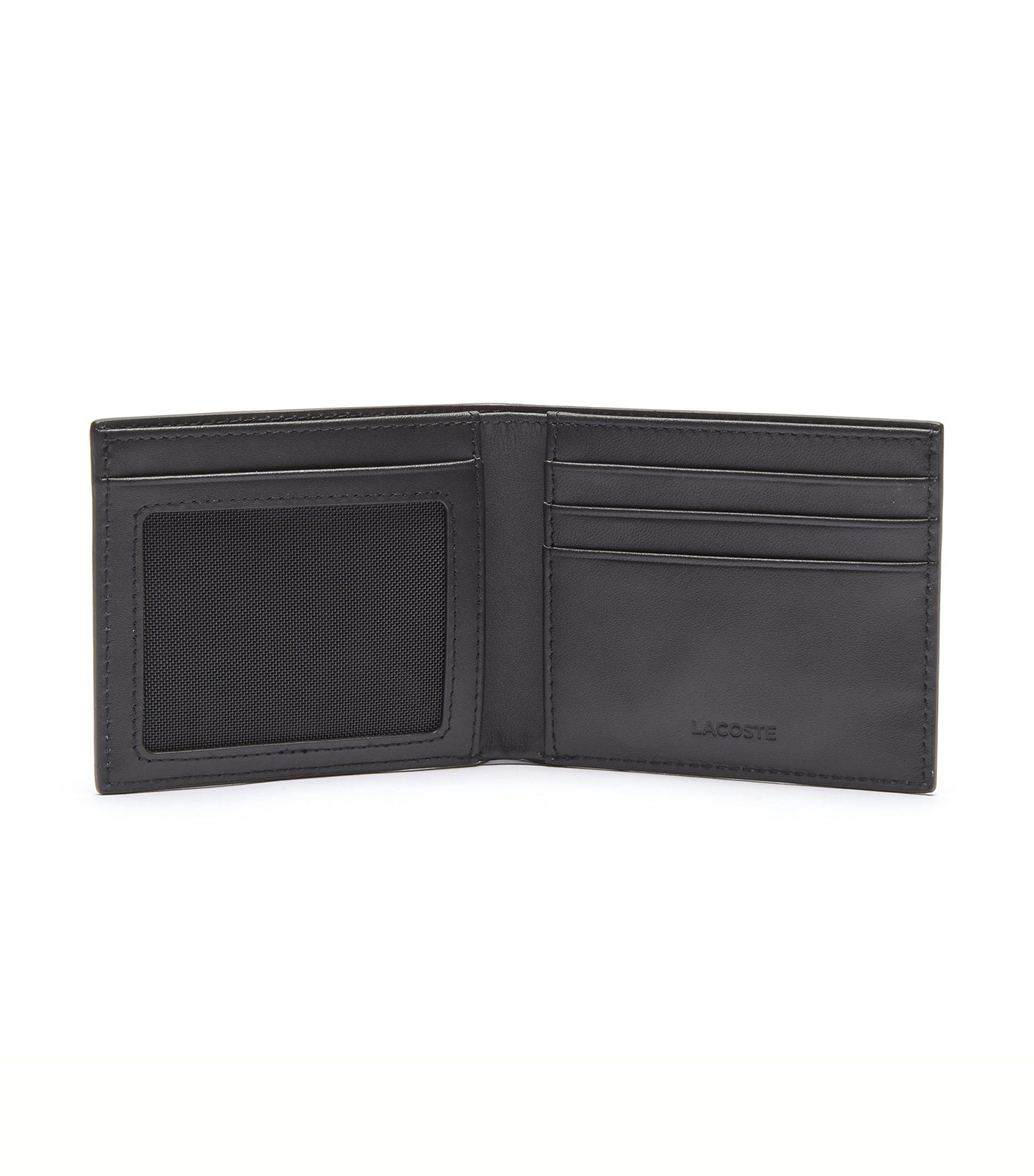 Men's Fitzgerald Billfold In Leather With ID Card Holder Black