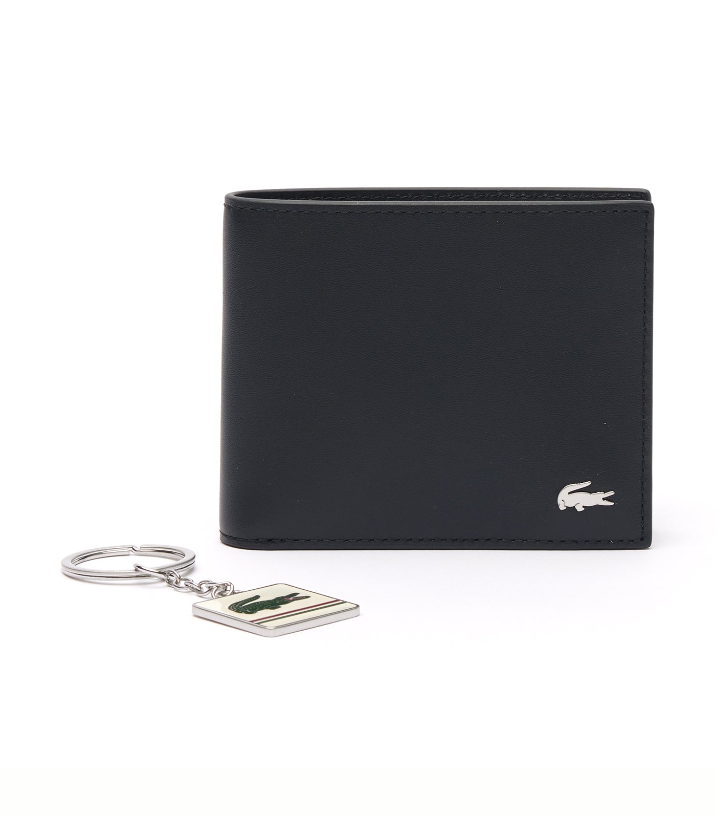 Wallet and Key Chain Gift Set Noir Kr Farine