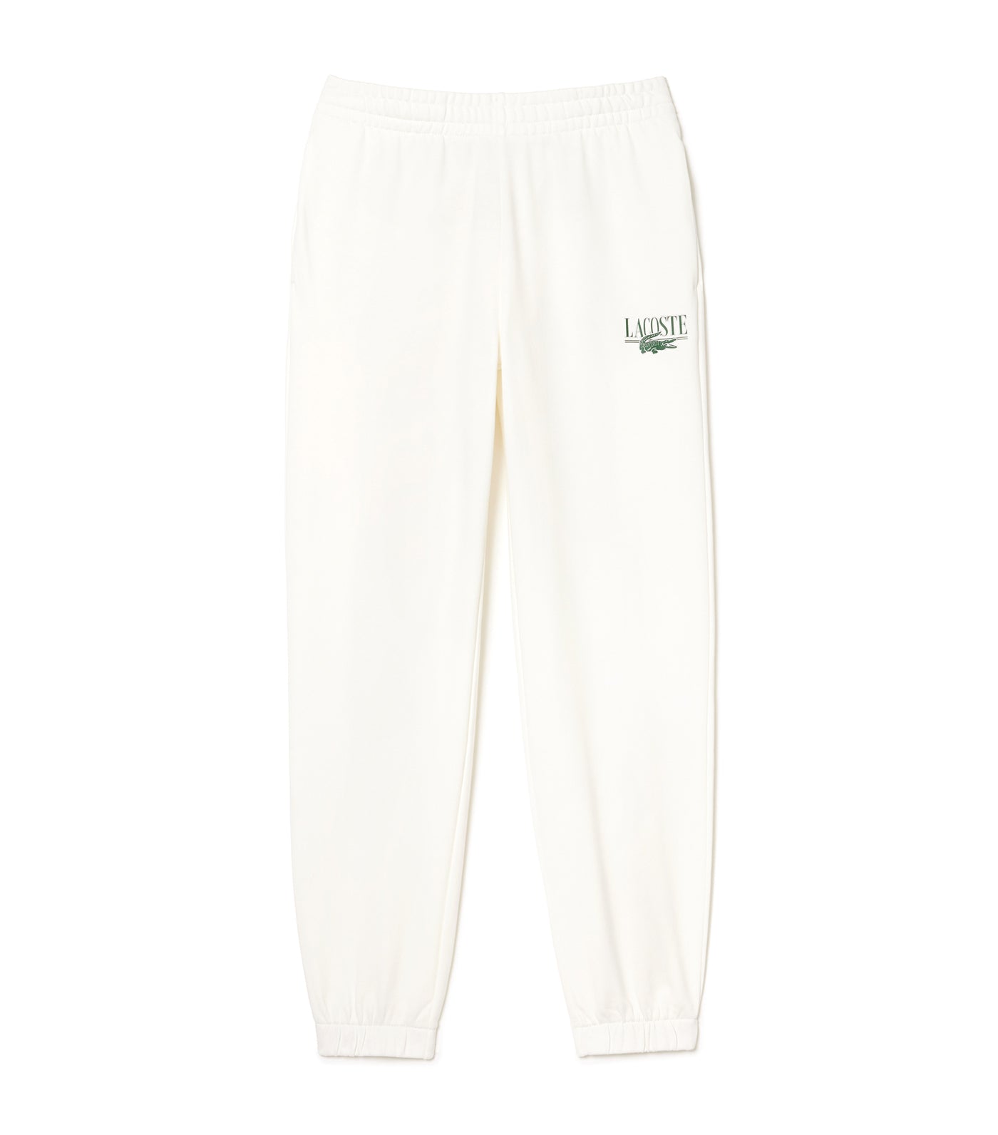 White doublier lacoste track pants