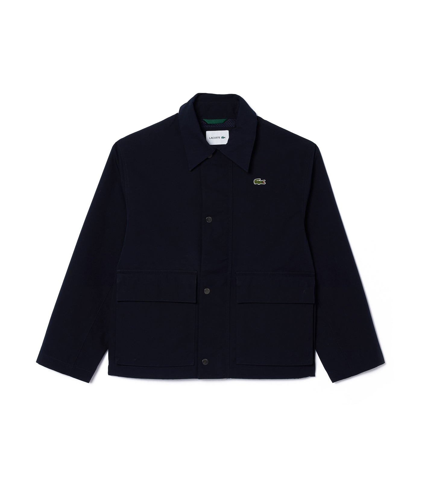 Lacoste Shirt Collar Functional Outerwear Abysm