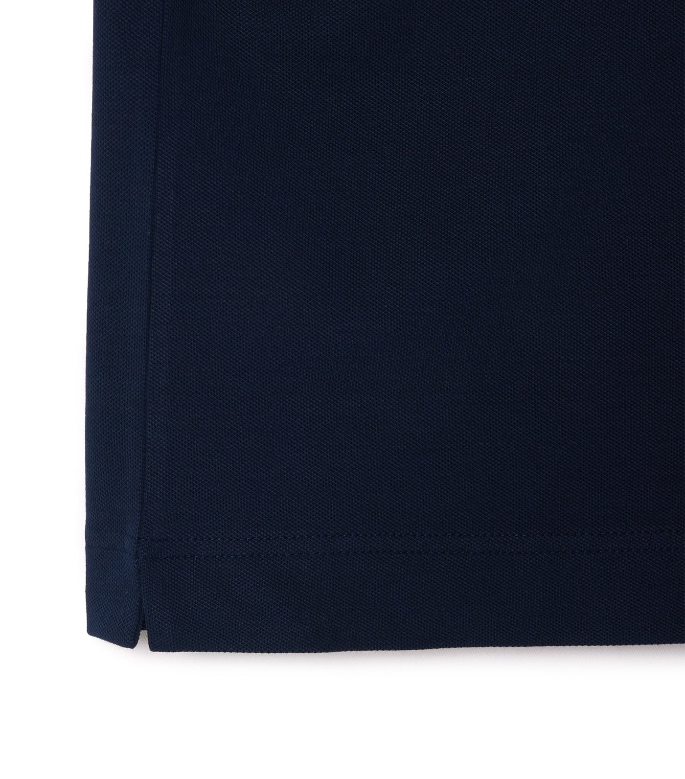 Lacoste Smart Paris Stretch Cotton Contrast Trim Polo Shirt Navy Blue