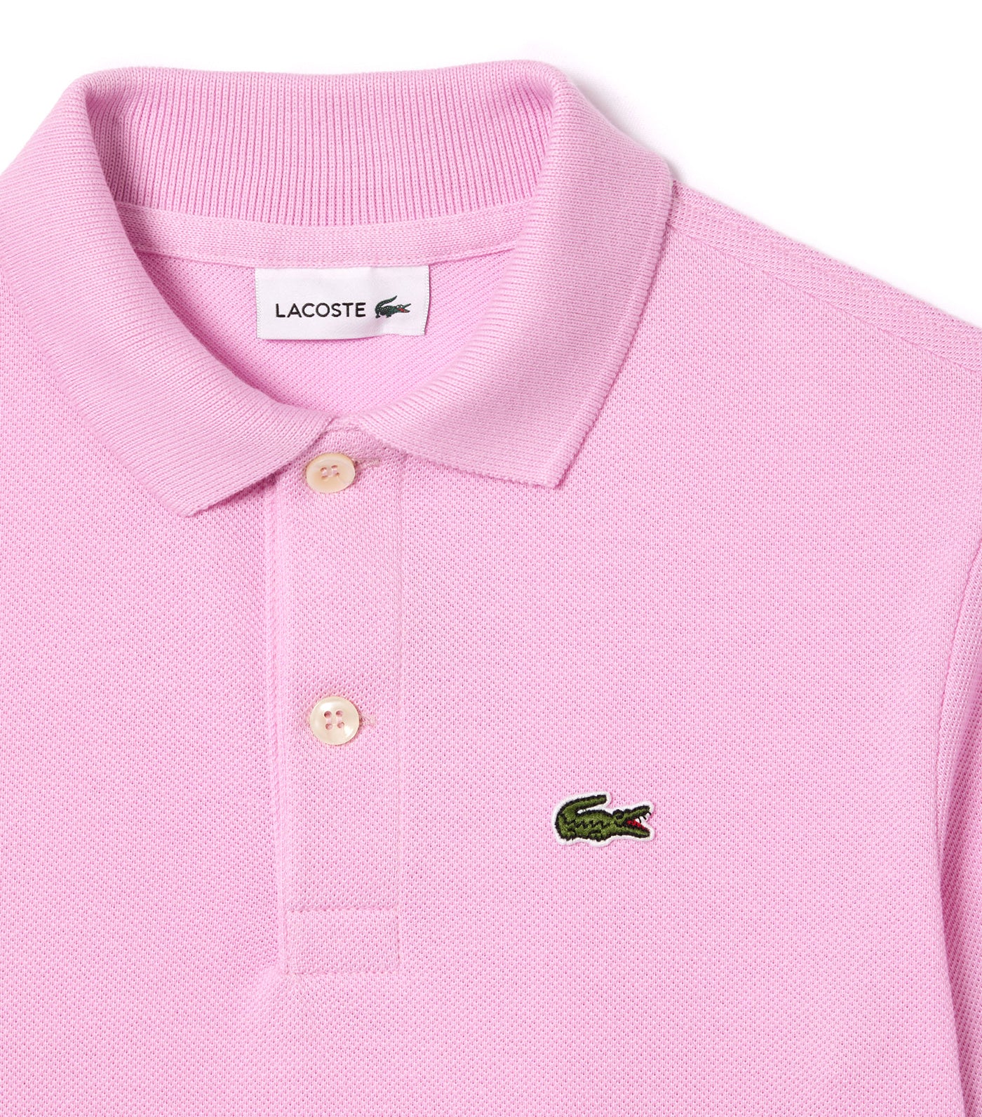 Kids' Lacoste Petit Piqué Polo Shirt Gelato