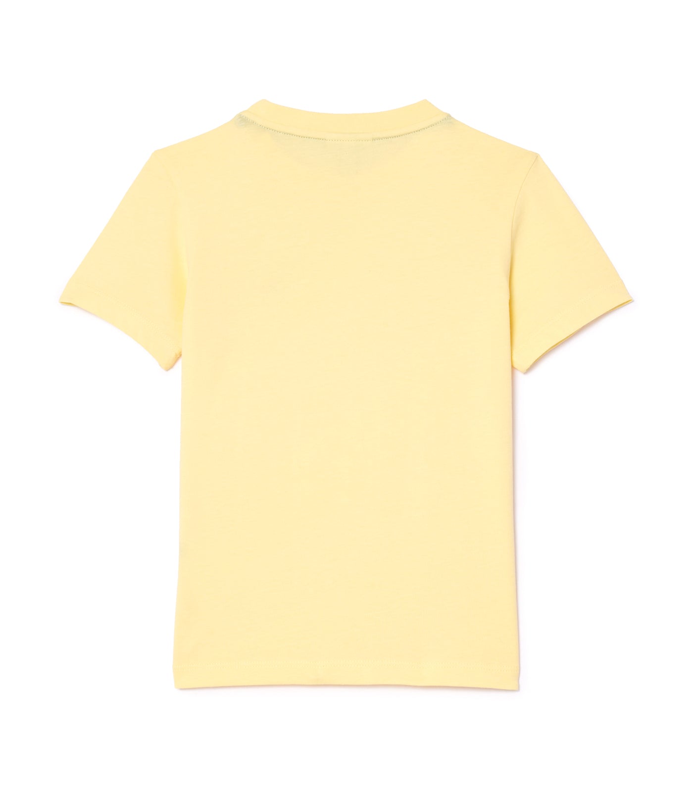Plain Cotton Jersey T-Shirt Yellow