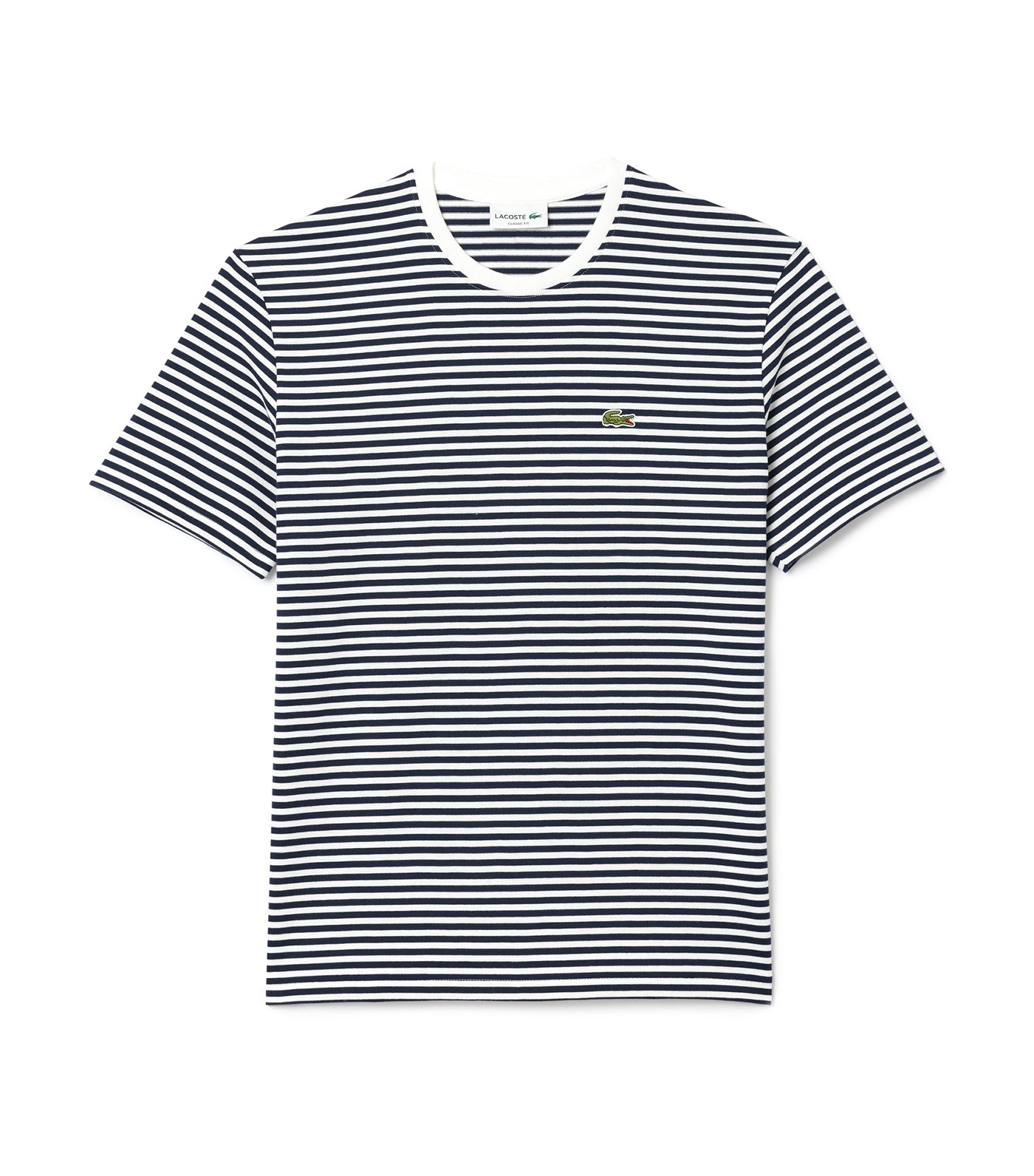 LACOSTE Lacoste striped cotton 2024 T-shirt