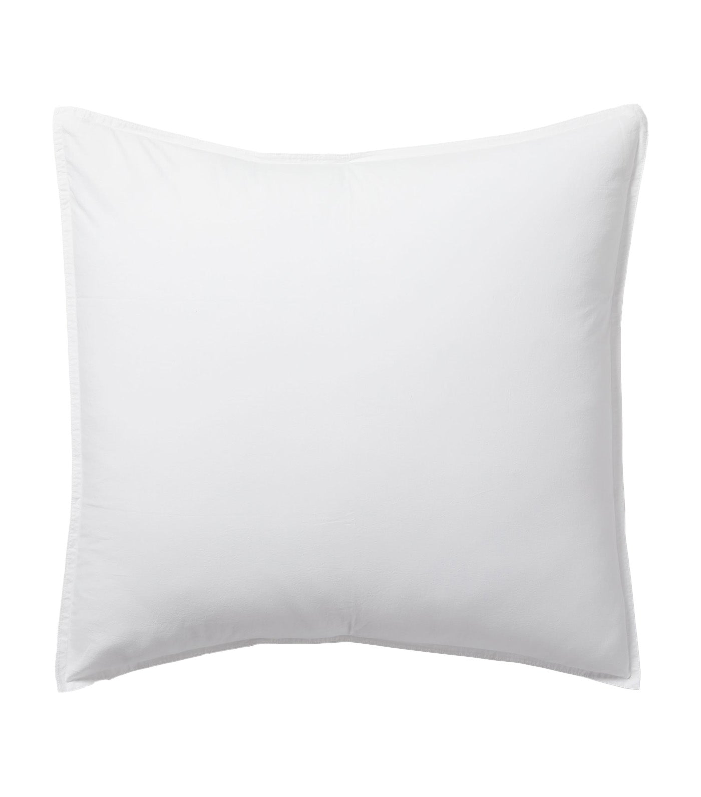 Organic Washed Cotton Percale Duvet Cover and Shams