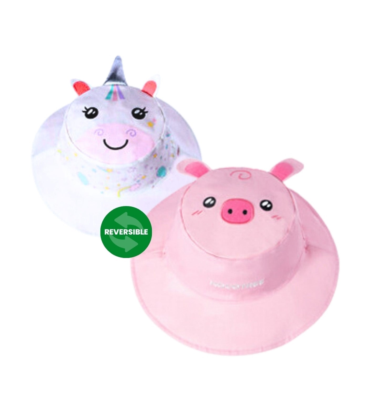 Kids Reversible Animal Bucket Hat