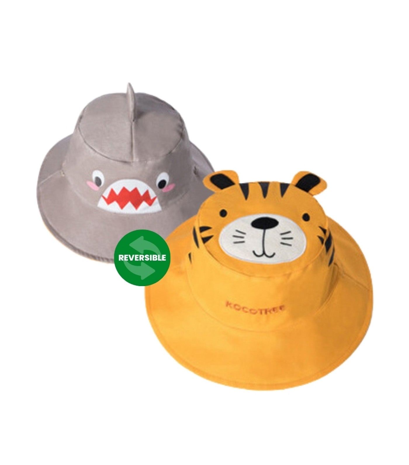 Kids Reversible Animal Bucket Hat