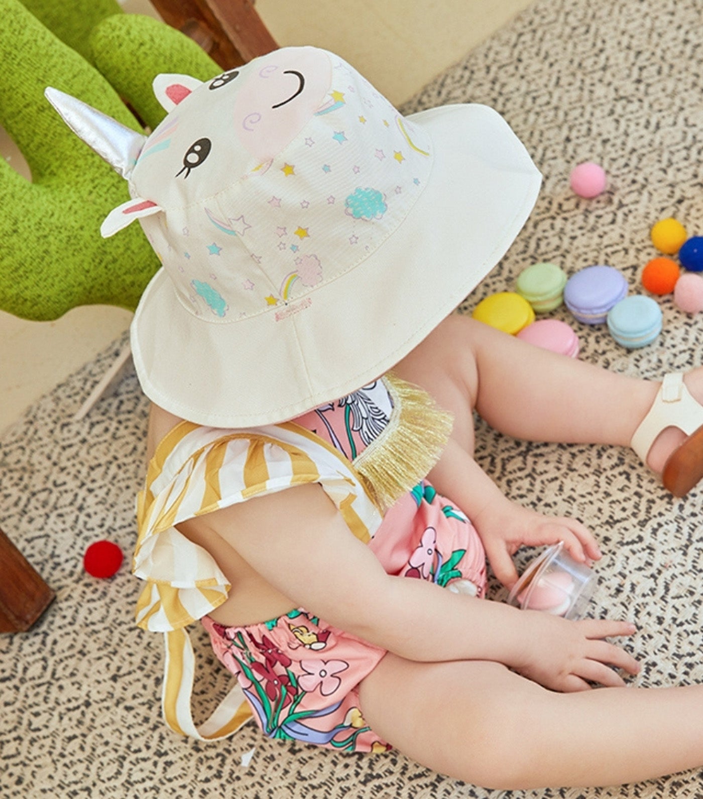 Kids Reversible Animal Bucket Hat