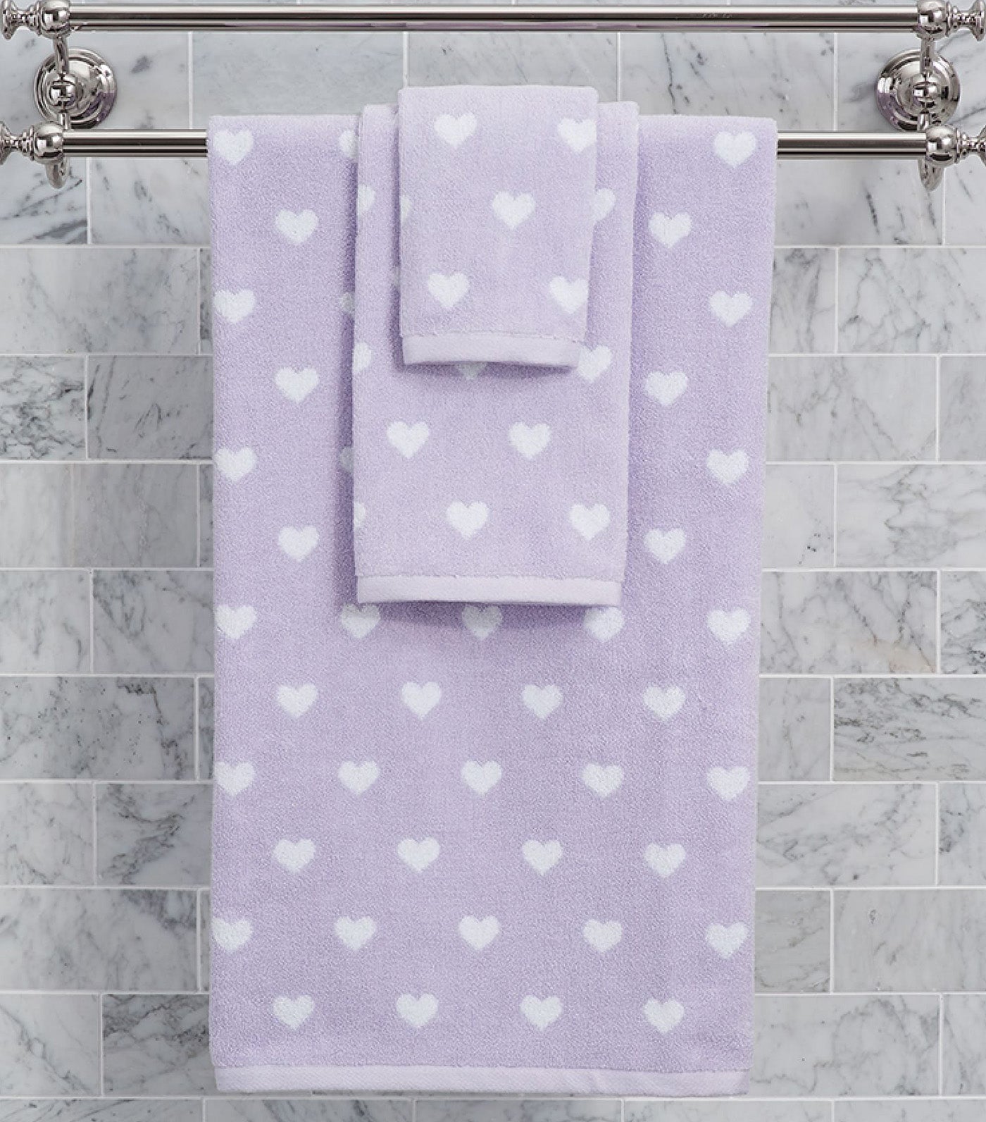 Heart Bath Towel Collection - Bath Towel