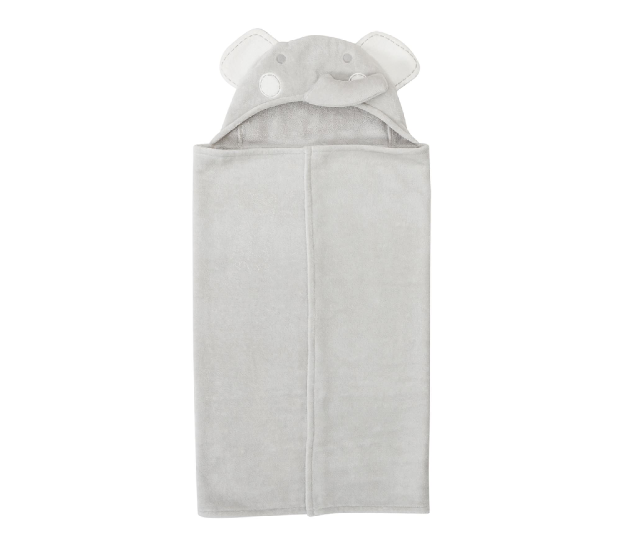 Elephant Baby Hooded Towel